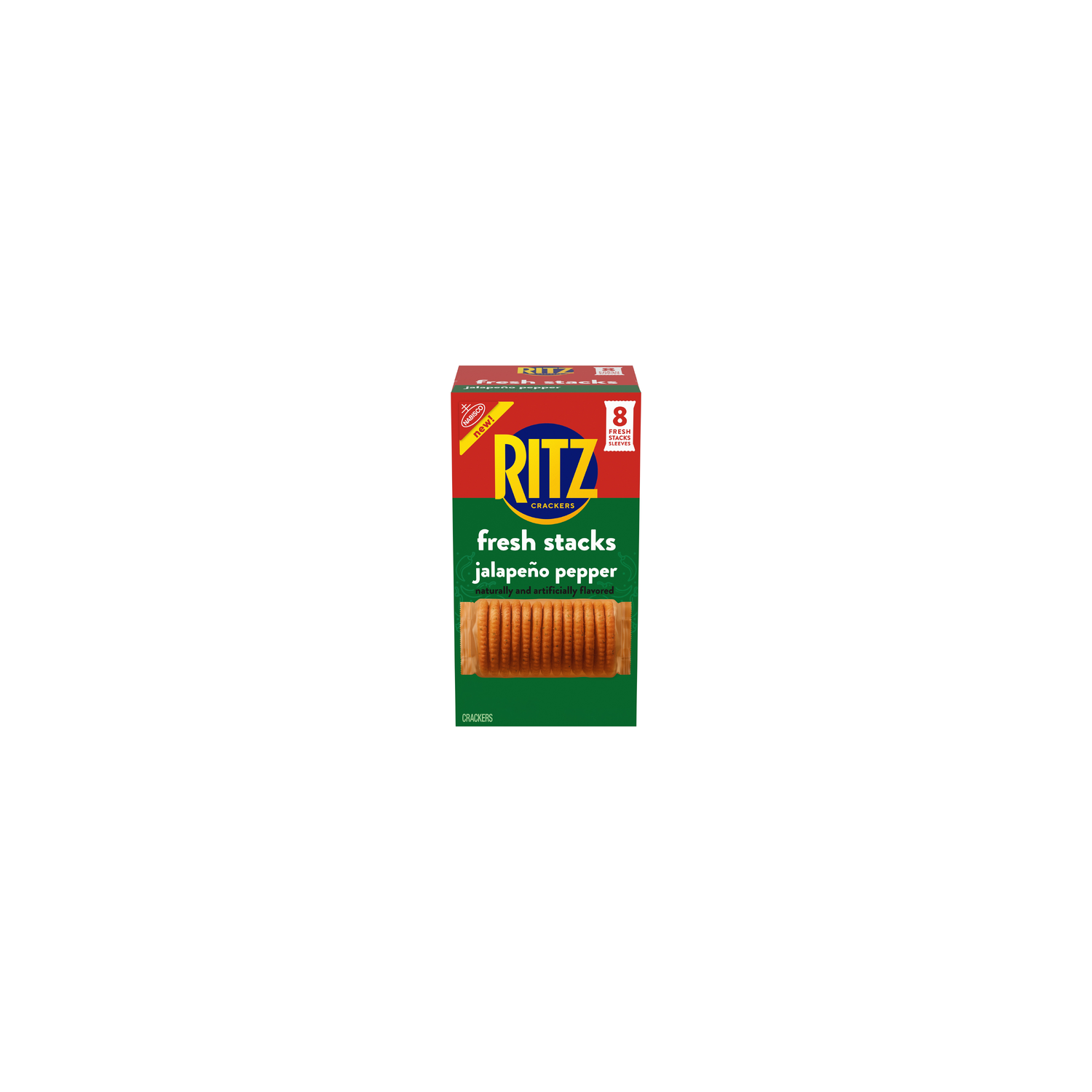 Ritz Fresh Stacks Jalapeno Pepper Crackers Travel Snacks Multi Snack Packs - 11.8 Ounce Image 1 of 3