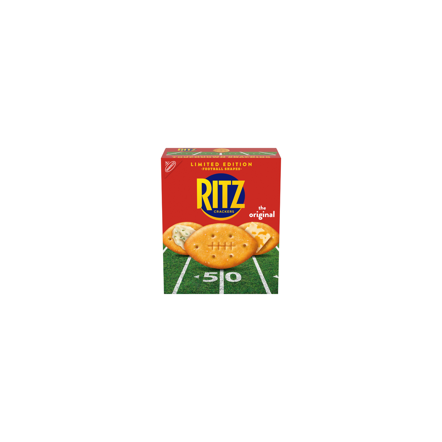 RITZ Limited Edition Original Crackers Football Shapes - 12.3 Ounce Image 1 of 3
