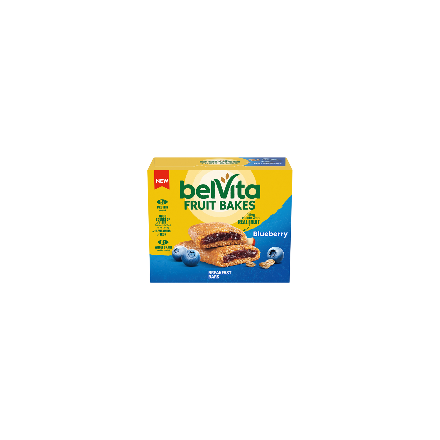 belVita FRUIT BAKES Blueberry Soft Baked Breakfast Bars - 7.05 Ounce Image 1 of 3