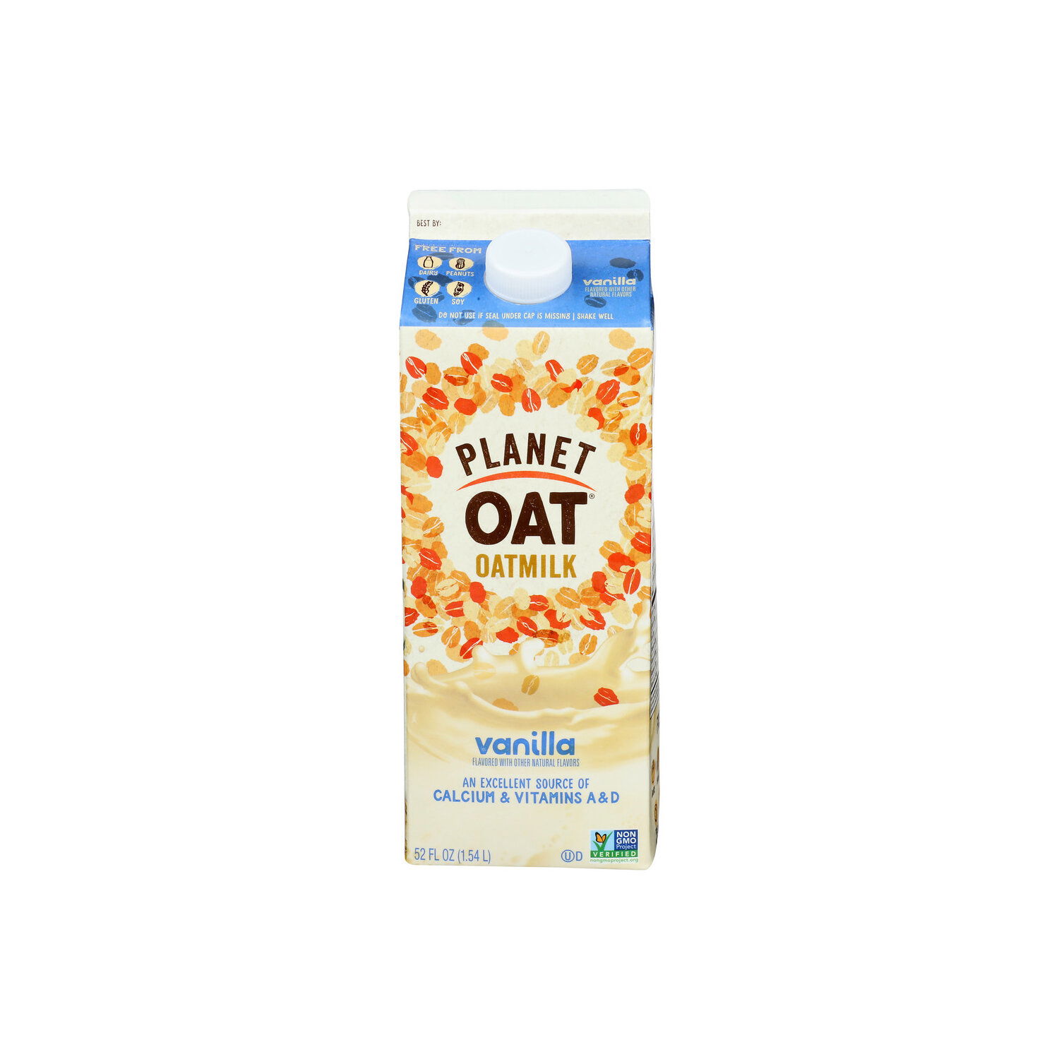 Planet Oat Vanilla Oatmilk - 52 Fluid Ounce - Super 1 Foods