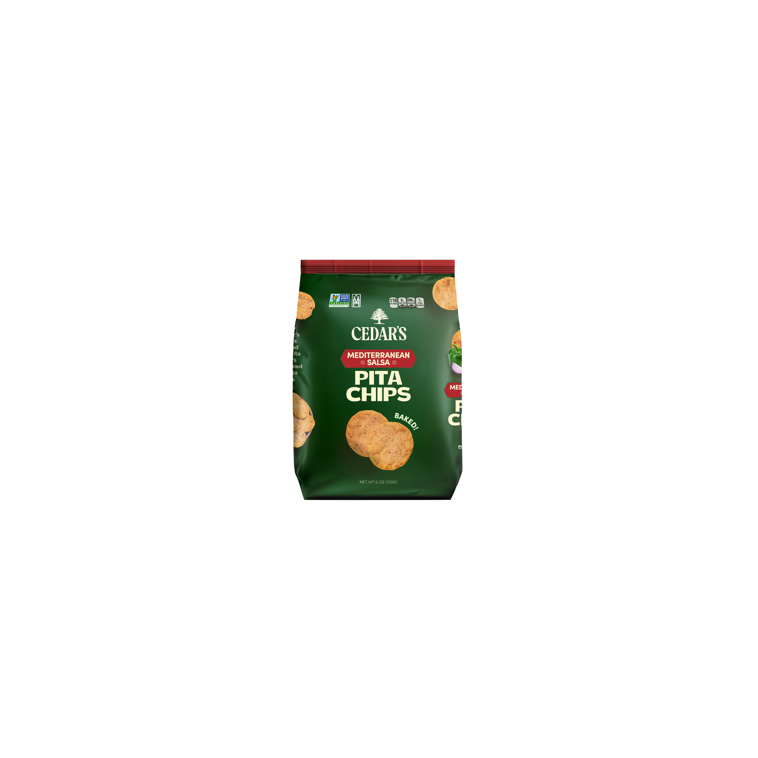 CEDAR's Mediterranean Salsa Pita Chips Cedars - 6 Ounce Image 1 of 4
