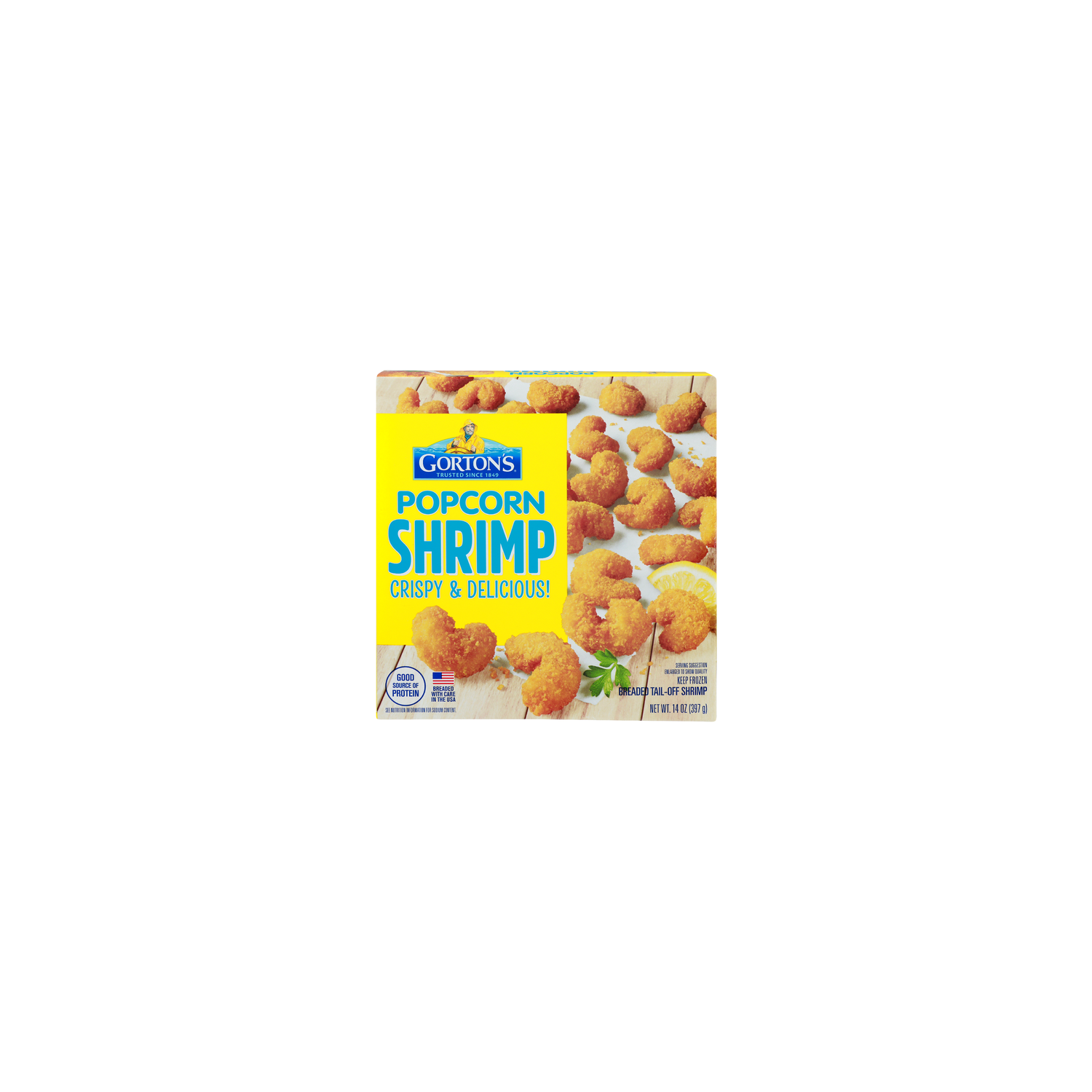 GORTON's Popcorn Shrimp - 14 Ounce Image 1 of 4