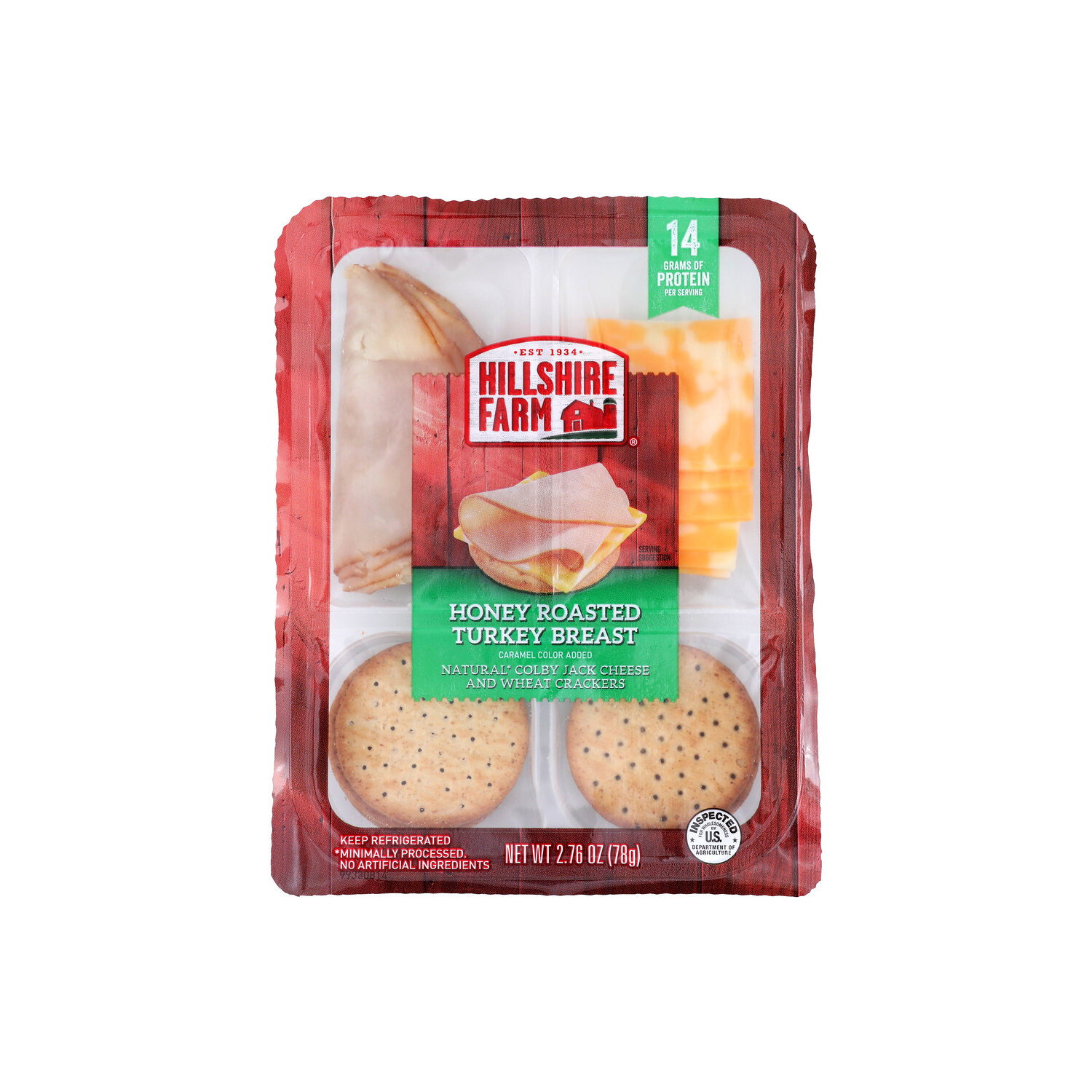 Hillshire Farm Snack Kits Honey Turkey & Colby Jack - 2.76 Ounce Image 1 of 2