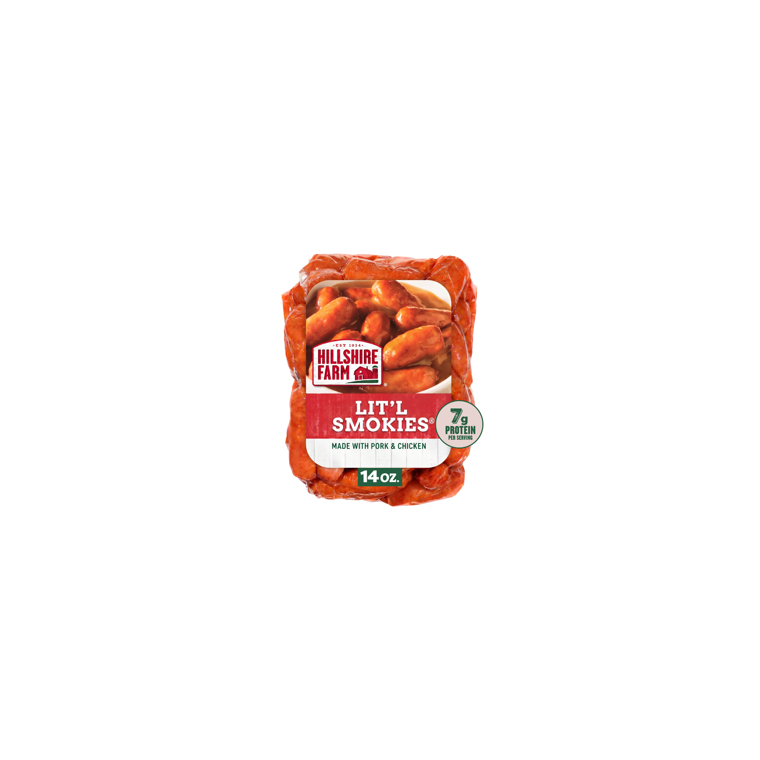 Hillshire Farm Lit'l Smokies Smoked Sausage - 14 Ounce Image 1 of 3