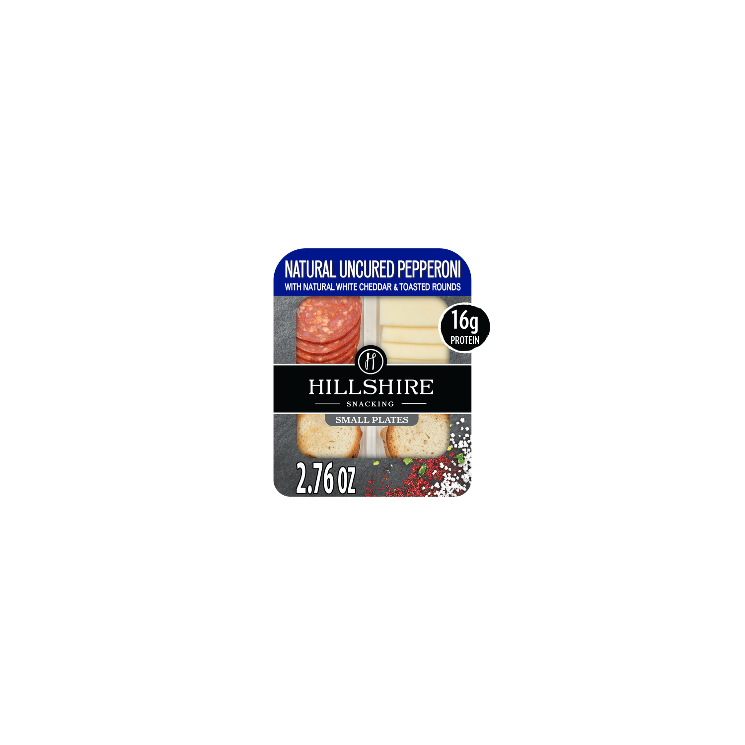 Hillshire Snacking Uncured Pepperoni & White Cheddar Cheese - 2.76 Ounce Image 1 of 4