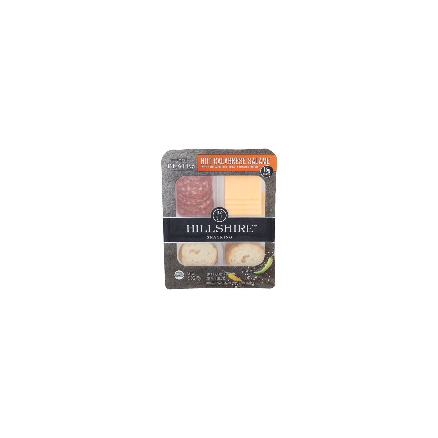 Hillshire Snacking Small Plates Hot Calabrese Salame - 2.76 Ounce Image 1 of 4