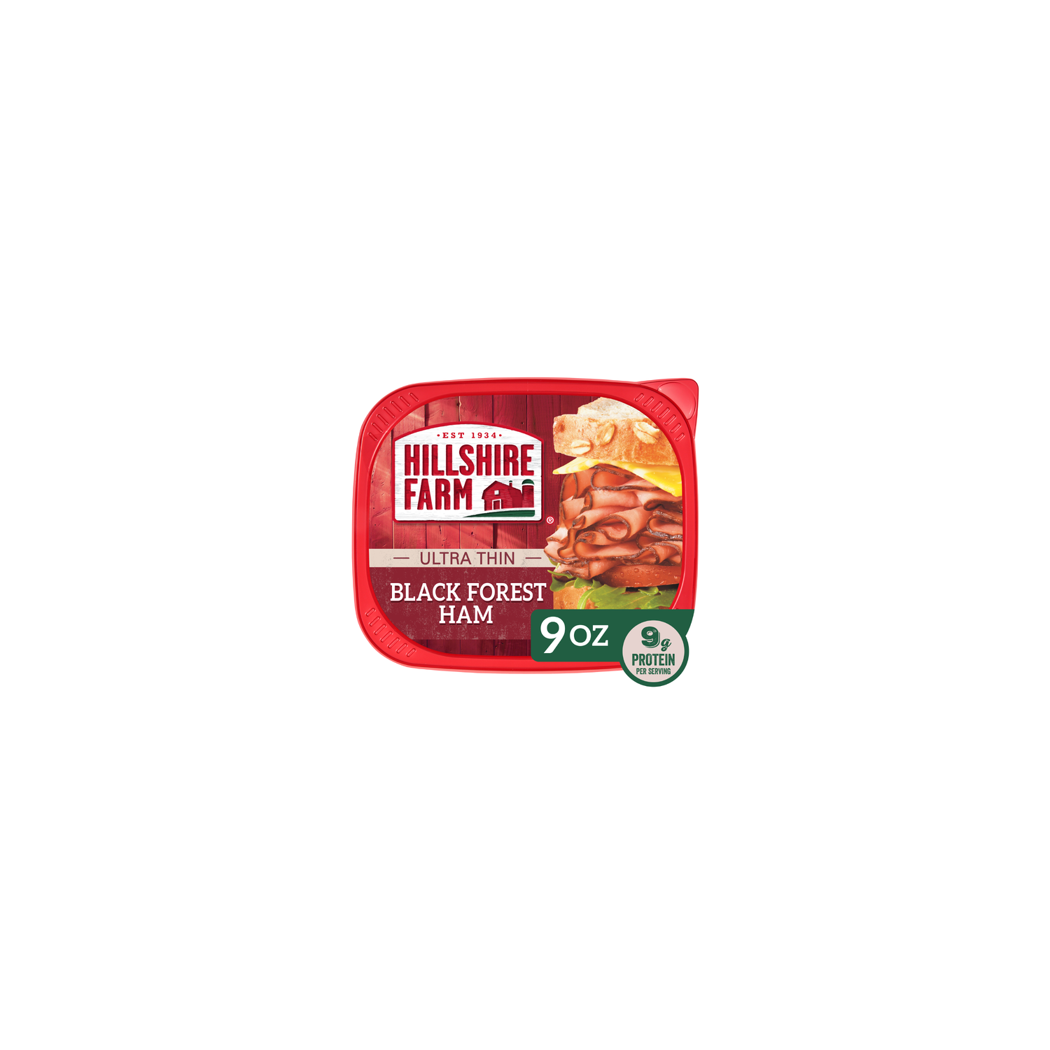 Hillshire Farm Ultra Thin Sliced Black Forest Ham Sandwich Meat - 9 Ounce Image 1 of 4