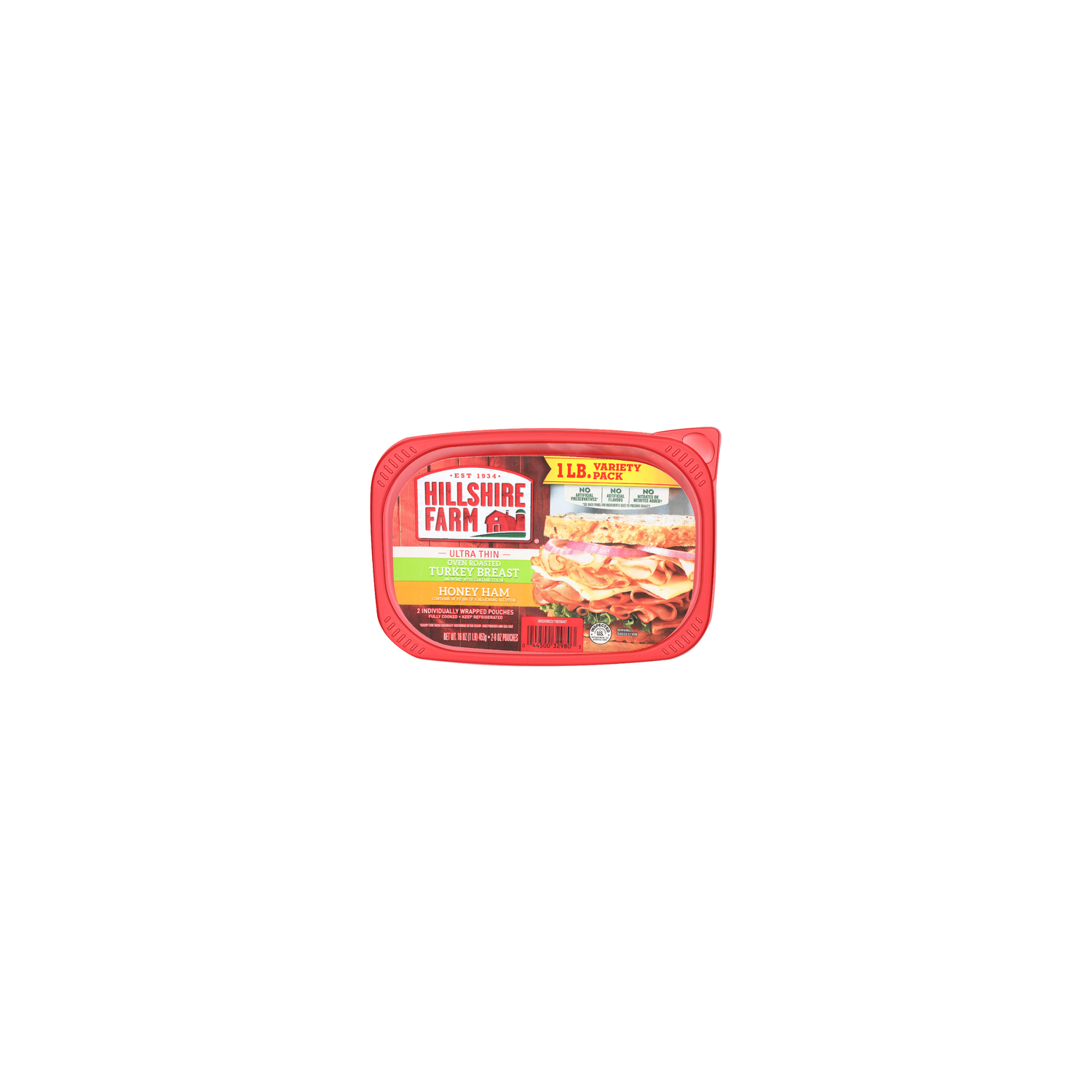 Hillshire Farm Ultra Thin Turkey Breast Honey Ham - 8 Ounce - 2 Count Image 1 of 4