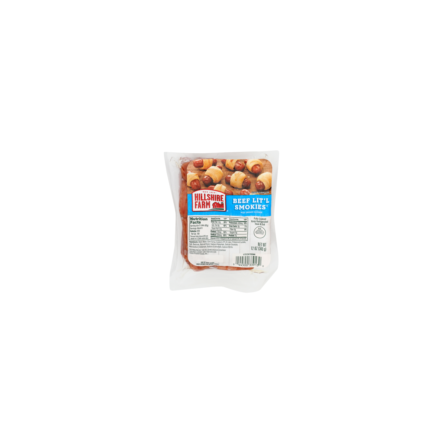 Hillshire Farm Beef Smoked Sausage - 12 Ounce Image 1 of 4