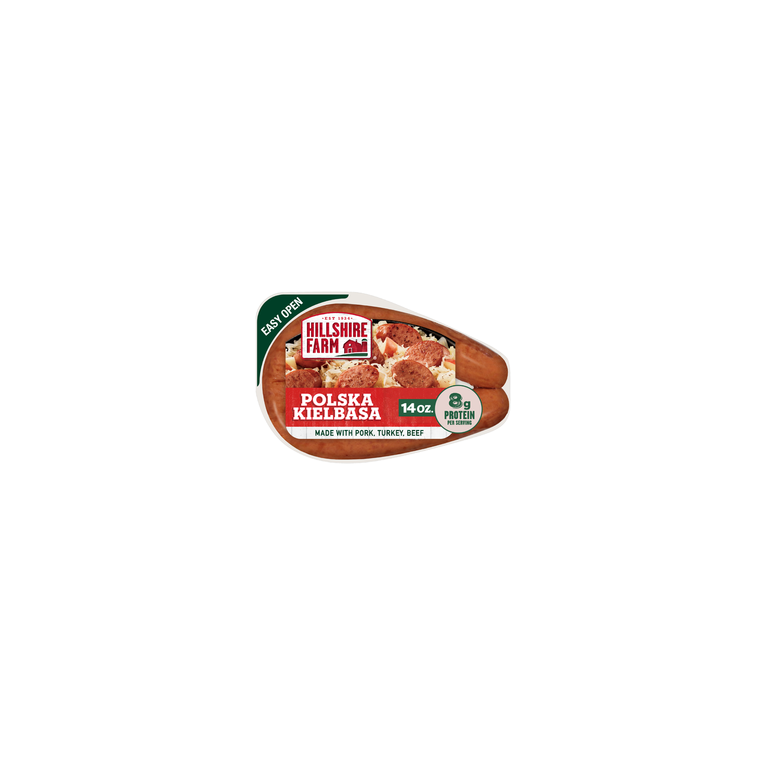 Hillshire Farm Polska Kielbasa Smoked Sausage - 14 Ounce Image 1 of 3