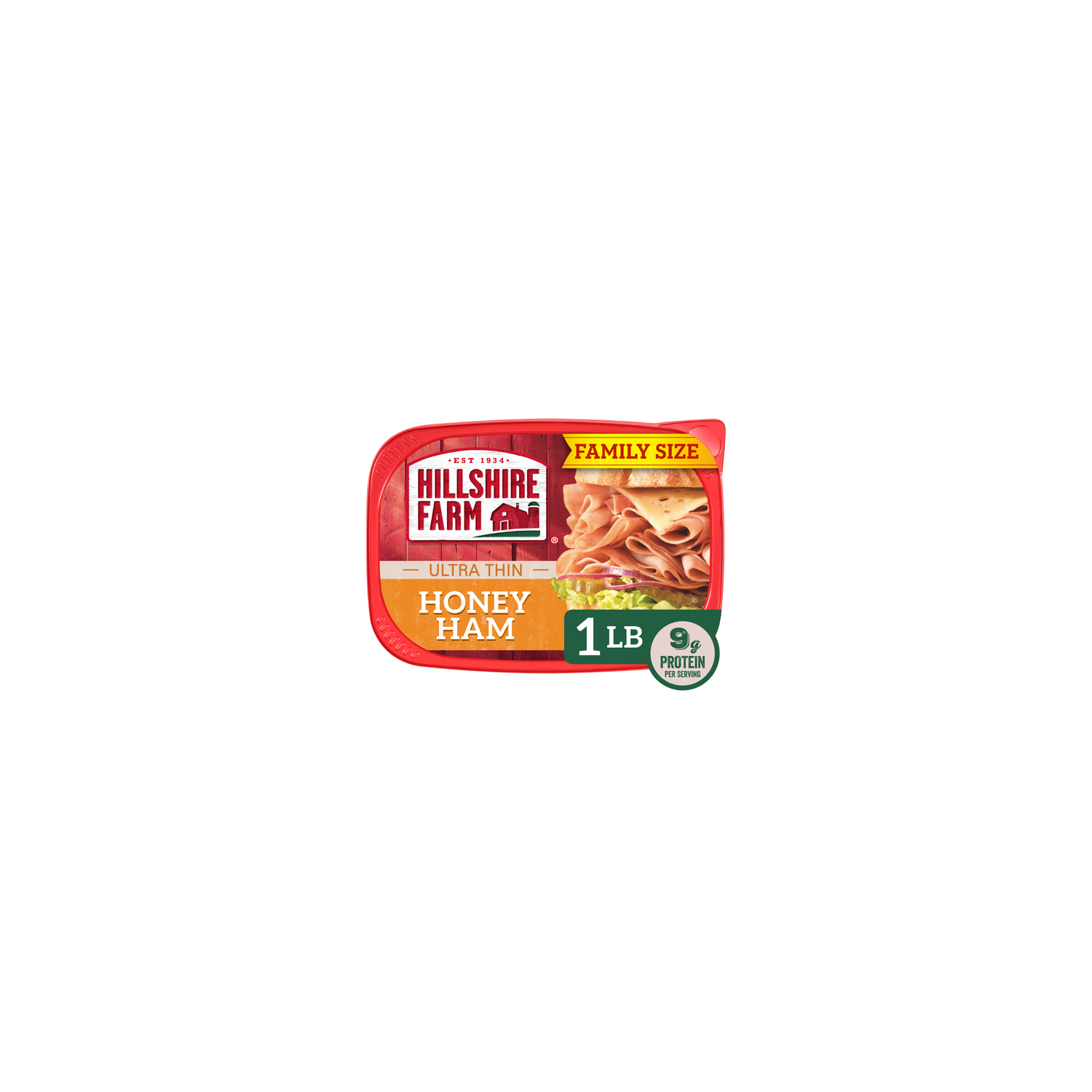 Hillshire Farm Ultra Thin Sliced Honey Ham Sandwich Meat - 16 Ounce Image 1 of 4