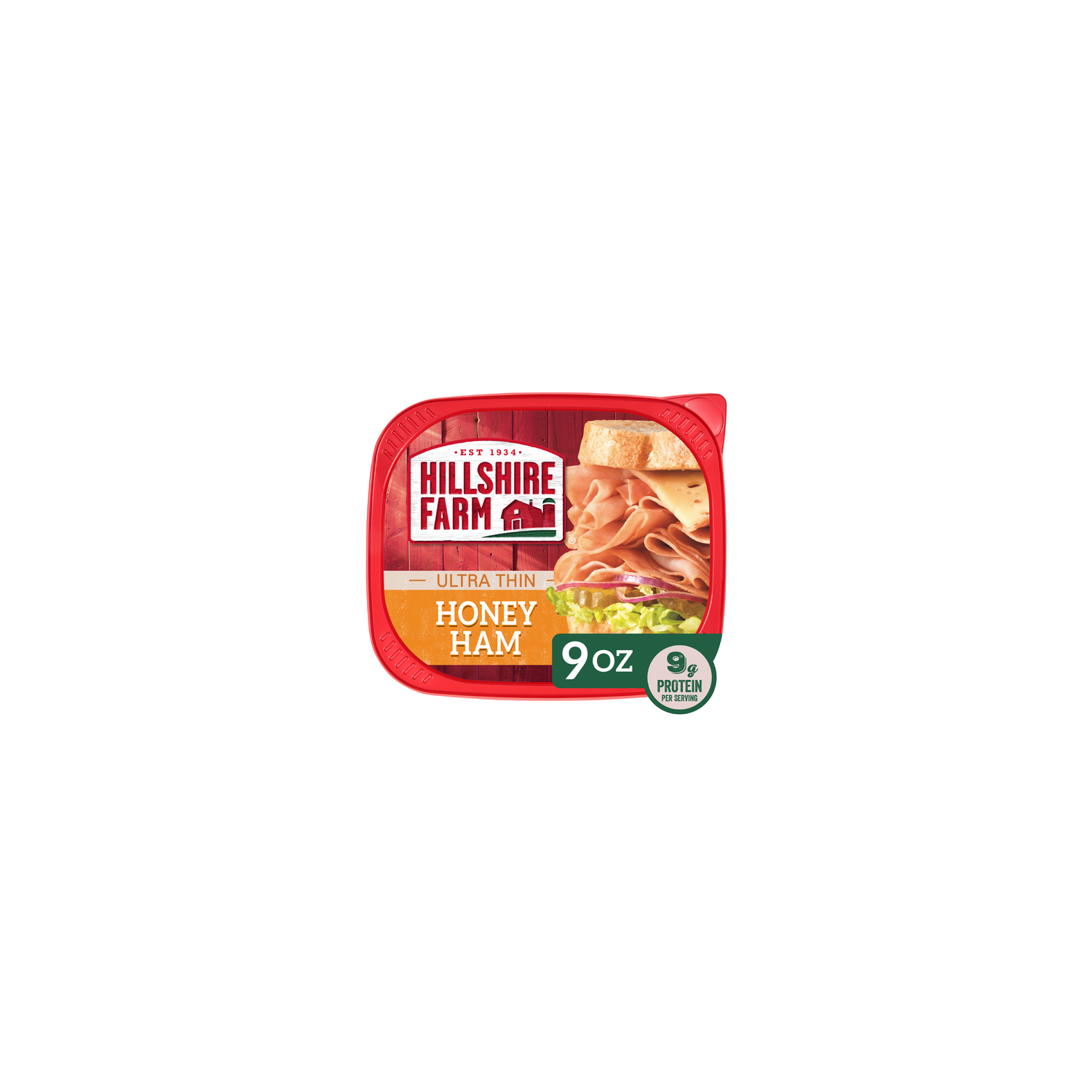 Hillshire Farm Ultra Thin Sliced Honey Ham Sandwich Meat - 9 Ounce Image 1 of 4
