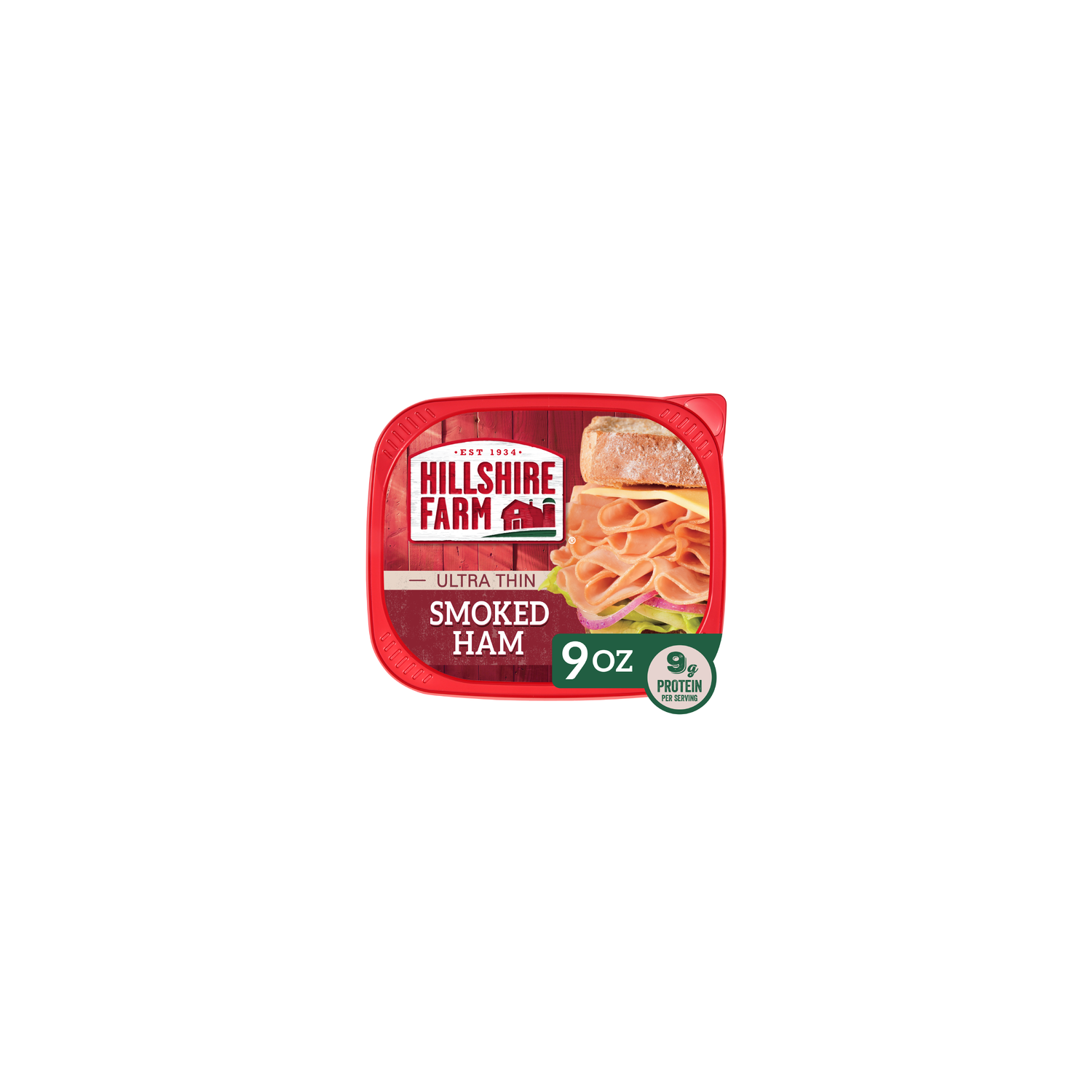 Hillshire Farm Ultra Thin Sliced Smoked Ham Sandwich Meat - 9 Ounce Image 1 of 4