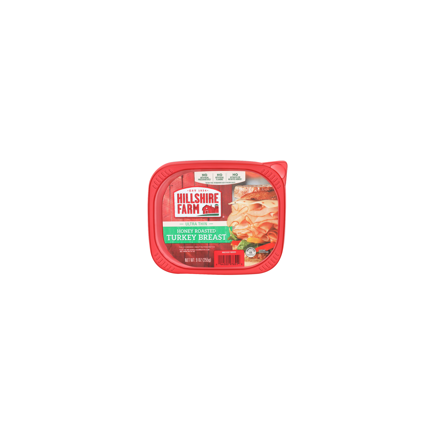 Hillshire Farm Honey Roasted Ultra Thin Turkey Breast - 9 Ounce Image 1 of 4