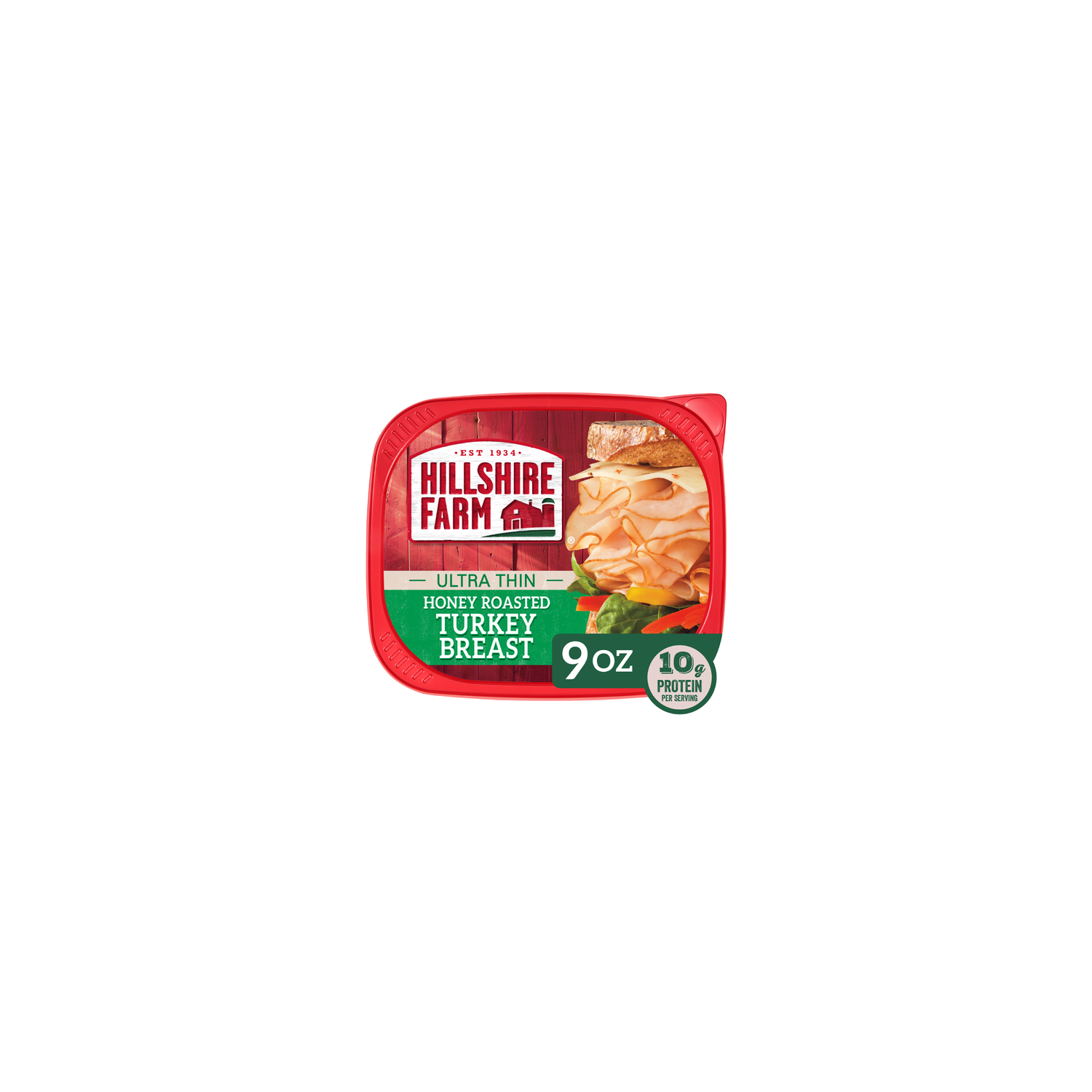 Hillshire Farm Ultra Thin Sliced Honey Roasted Turkey Breast Sandwich Meat - 9 Ounce Image 1 of 4