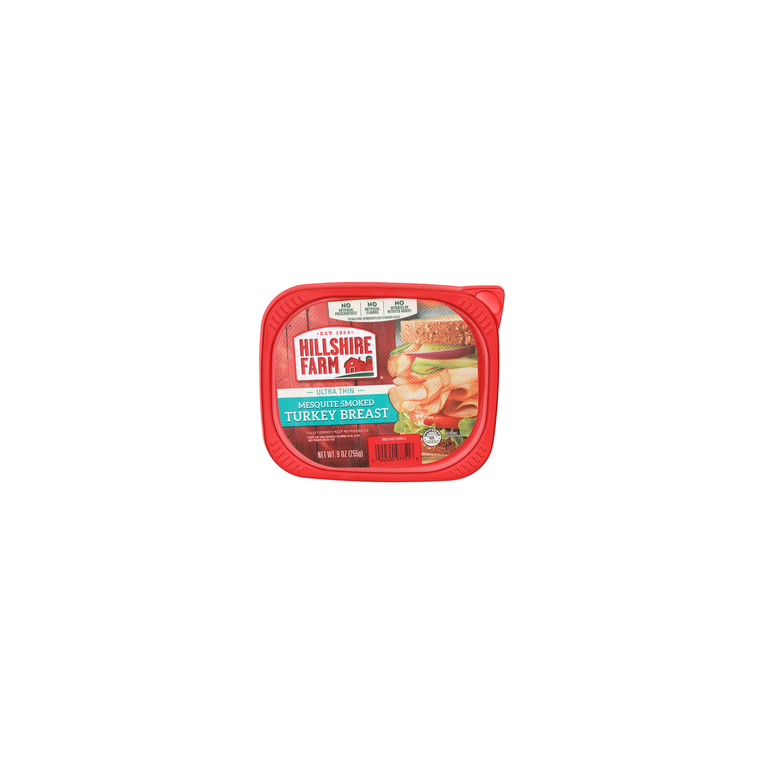 Hillshire Farm Mesquite Smoked Ultra Thin Turkey Breast - 9 Ounce Image 1 of 4