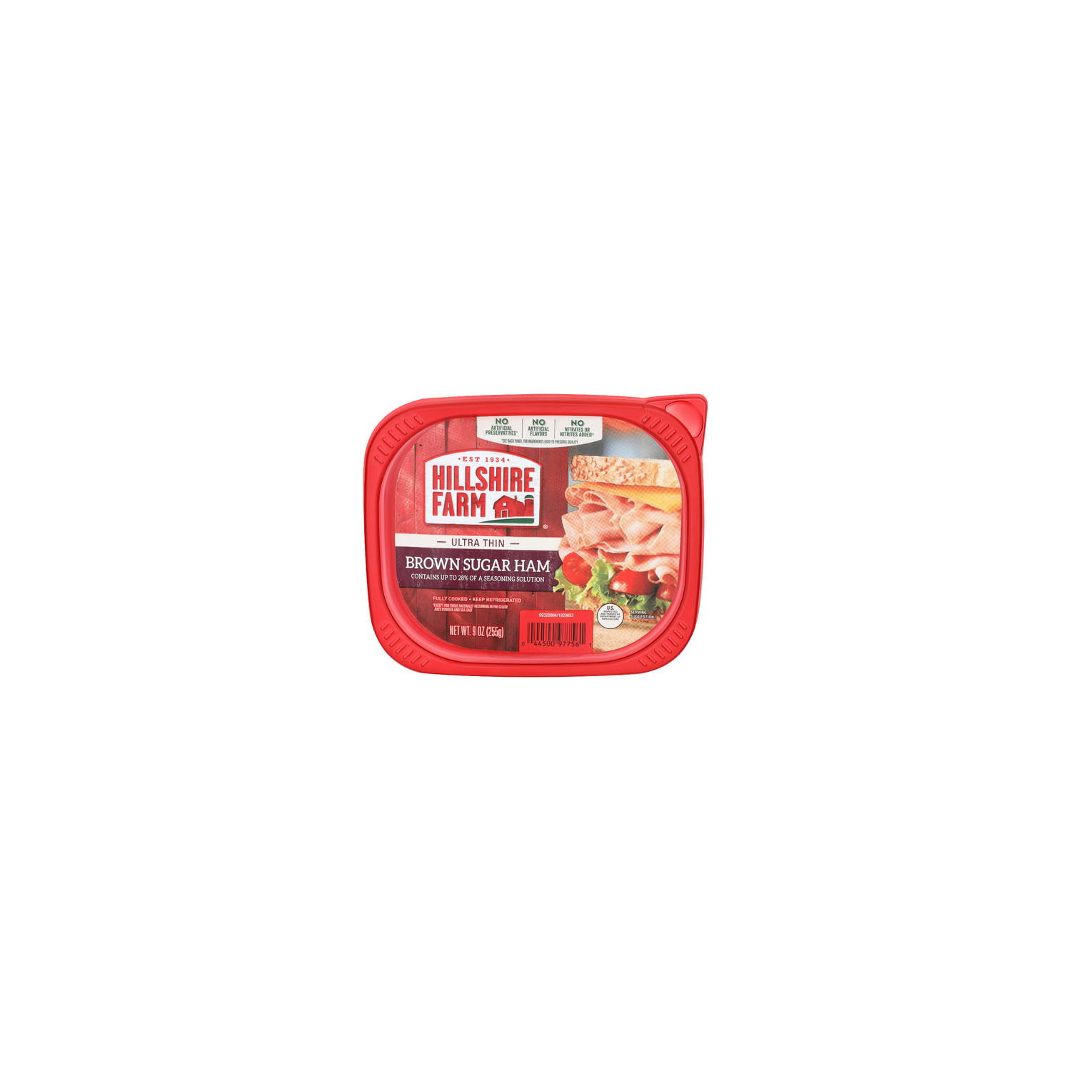 Hillshire Farm Ultra Thin Brown Sugar Ham - 9 Ounce Image 1 of 4
