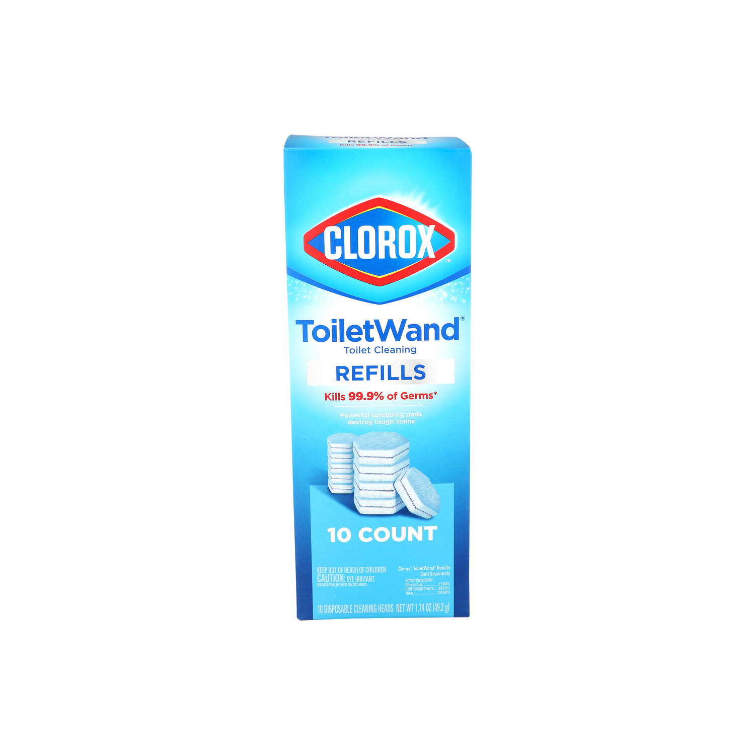 Clorox Toilet Wand Refills - 0.174 Ounce - 10 Count Image 1 of 3