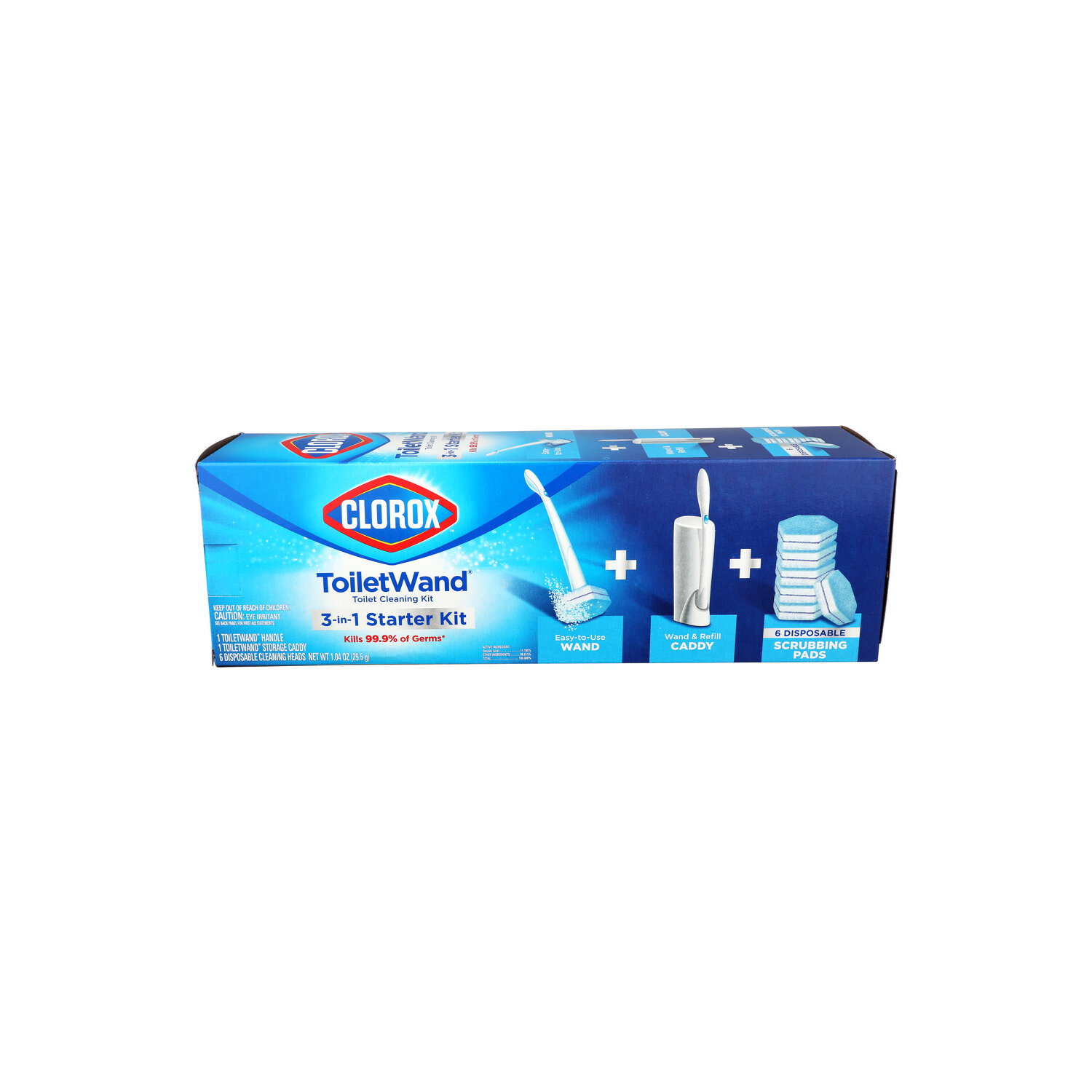Clorox Toilet Wand 3-In-1 Starter Kit - 1.04 Ounce Image 1 of 3
