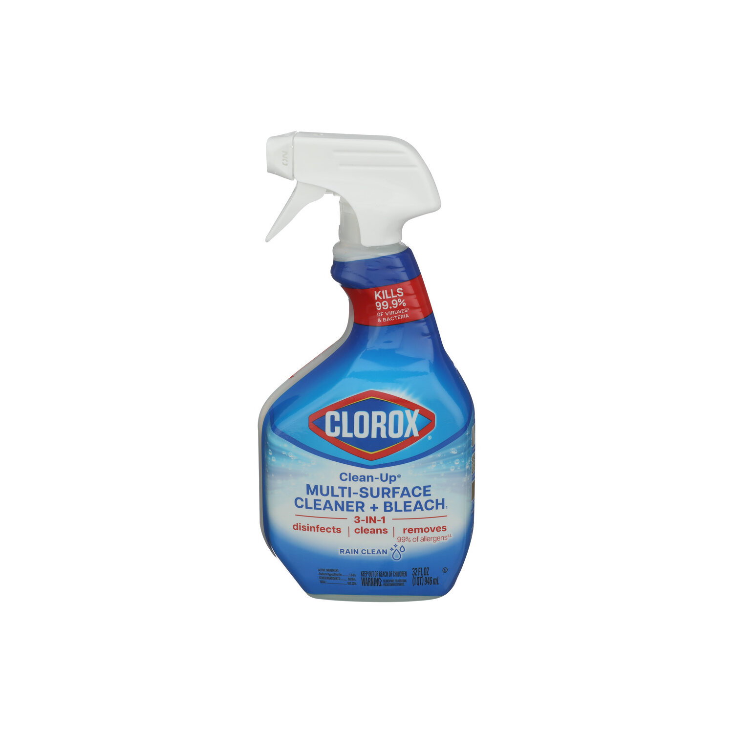 Clorox Rain Clean Cleaner & Bleach Spray - 32 Fluid Ounce Image 1 of 3