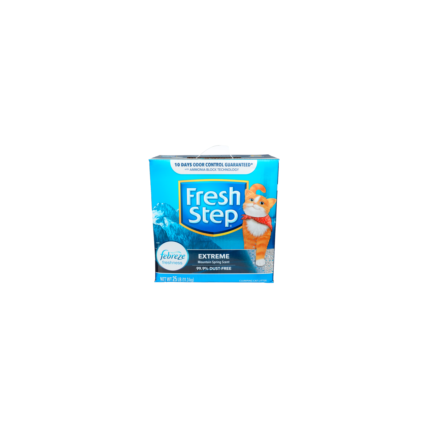 Fresh Step Extreme Mountain Spring Scent Clumping Cat Liter - 25 Pound Image 1 of 2
