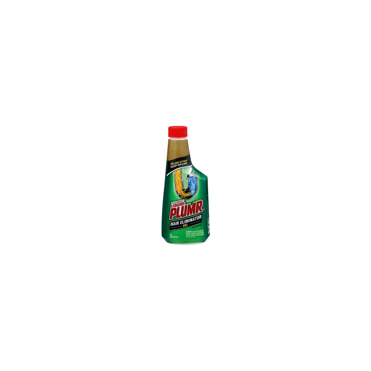 LIQUID-PLUMR Hair Eliminator Gel Clog Remover - 16 Fluid Ounce Image 1 of 2