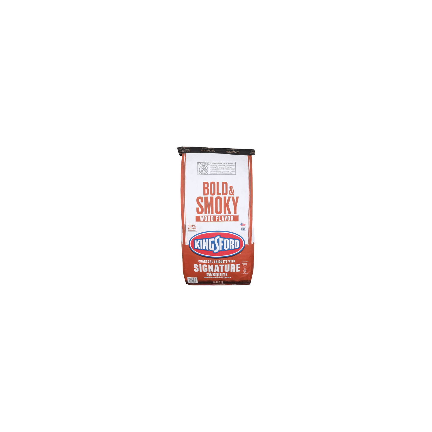 Kingsford Bold & Smoky Wood Flavor With Signature Mesquite Charcoal Briquets - 16 Pound Image 1 of 2