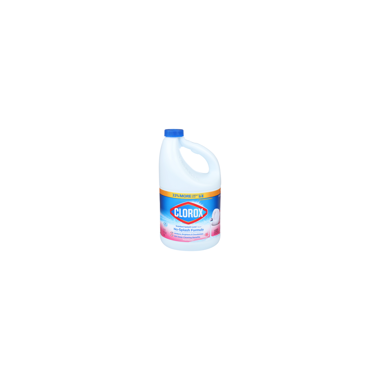 Clorox Fresh Meadow Scented Splash-Less Bleach - 77 Fluid Ounce Image 1 of 3