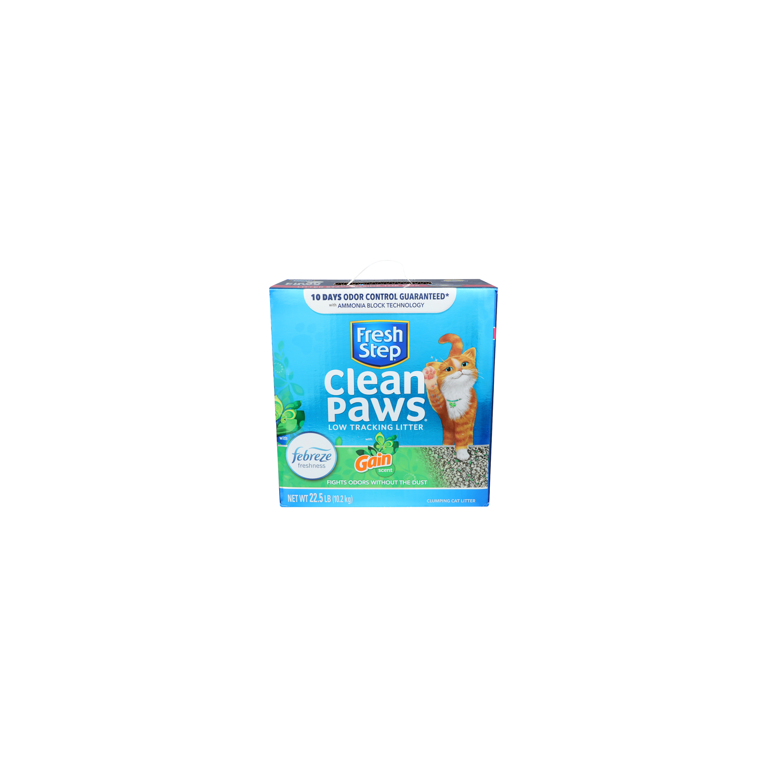 Fresh Step Gain Febreze Freshness Clean Paws Low Tracking Litter - 22.5 Pound Image 1 of 2