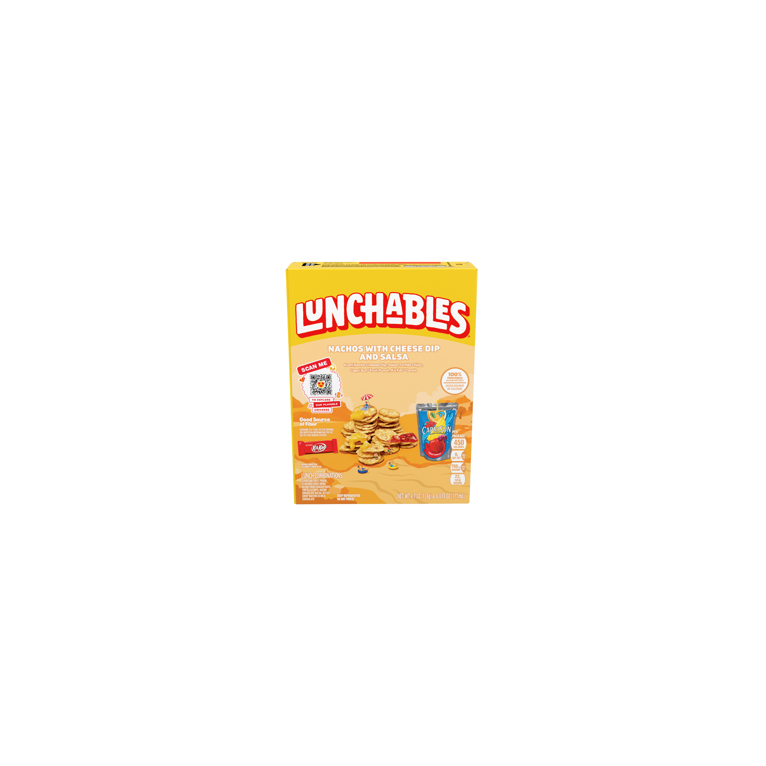 Lunchables Nachos Cheese Dip & Salsa Lunch Combination - 10.7 Ounce Image 1 of 2