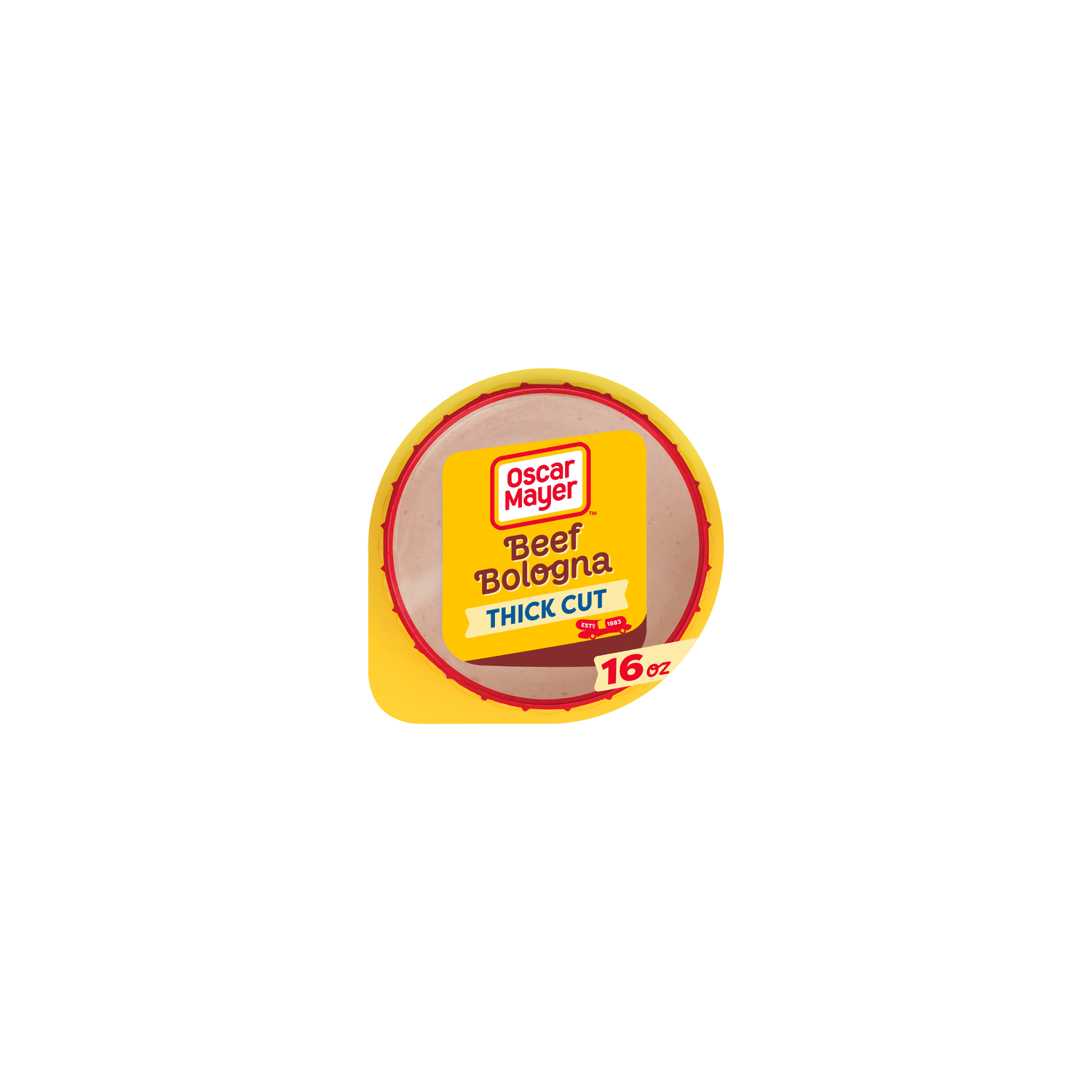 Oscar Mayer Thick Cut Beef Bologna - 16 Ounce Image 1 of 4