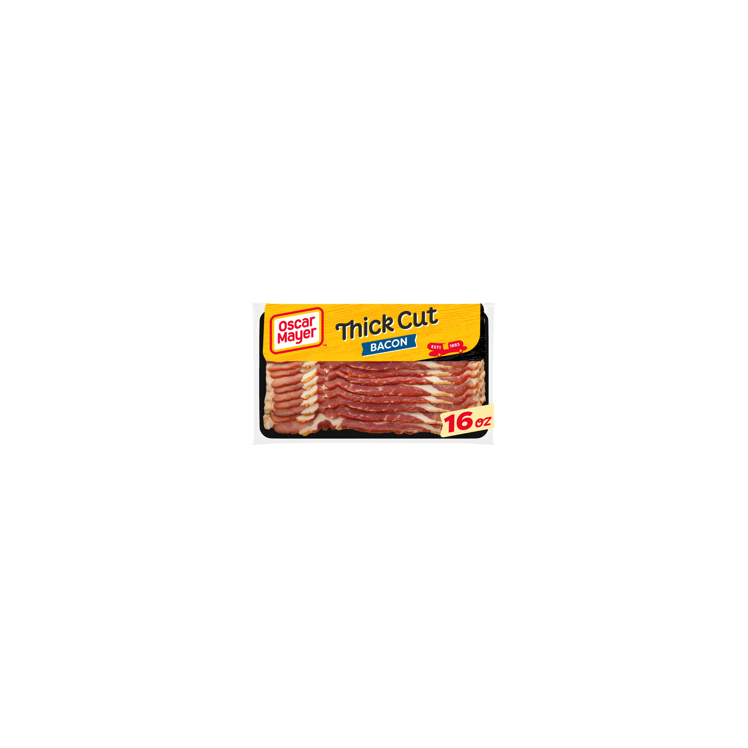 Oscar Mayer Thick Cut Bacon - 16 Ounce Image 1 of 4