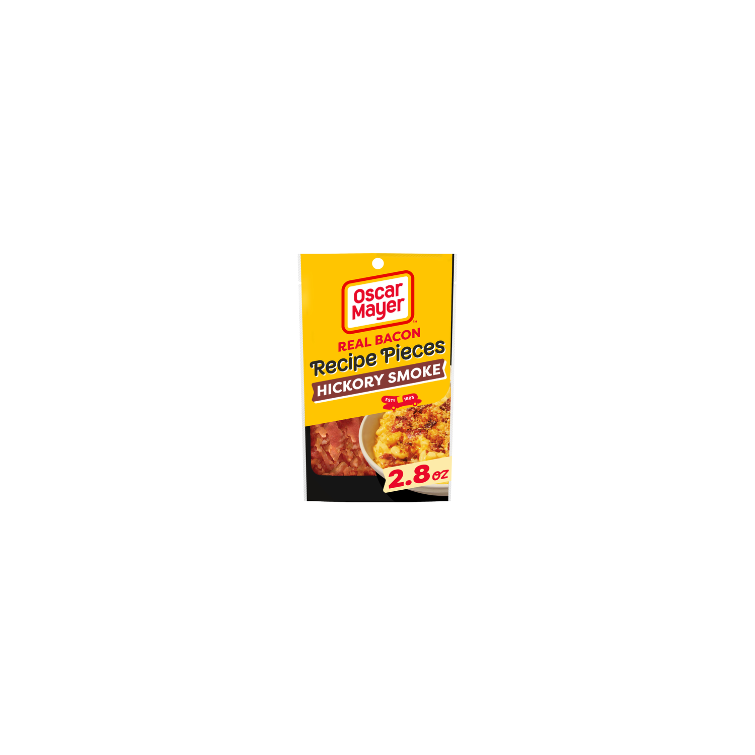 Oscar Mayer Hickory Smoke Real Bacon - 2.8 Ounce Image 1 of 4