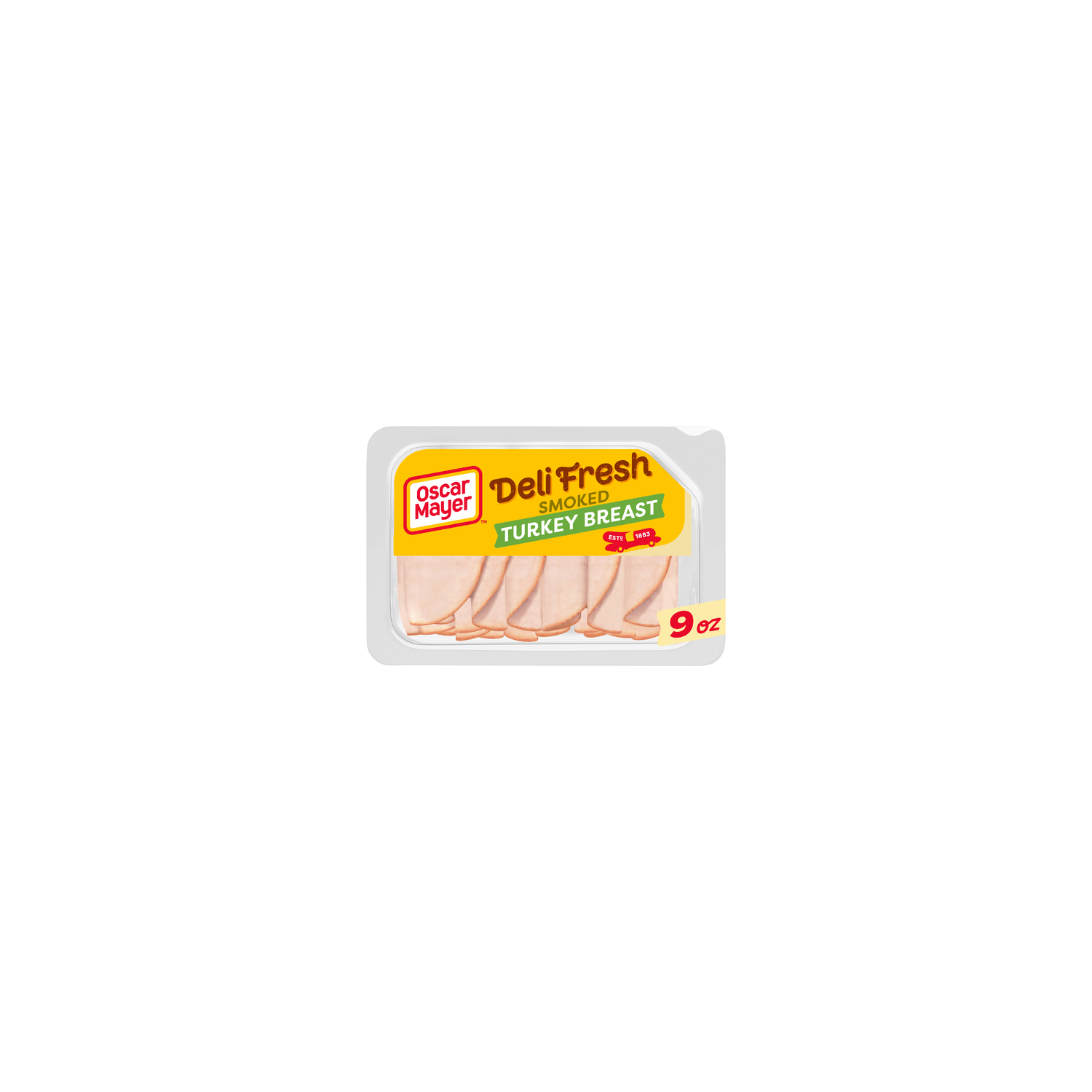 Oscar Mayer Smoked Deli Fresh Turkey Breast - 9 Ounce Image 1 of 4