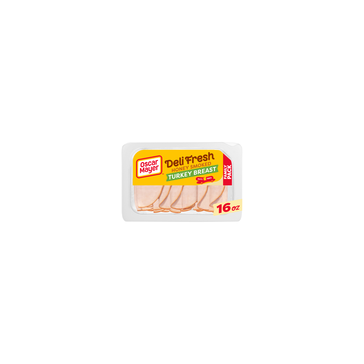 Oscar Mayer Honey Smoked Turkey Breast - 16 Ounce Image 1 of 4