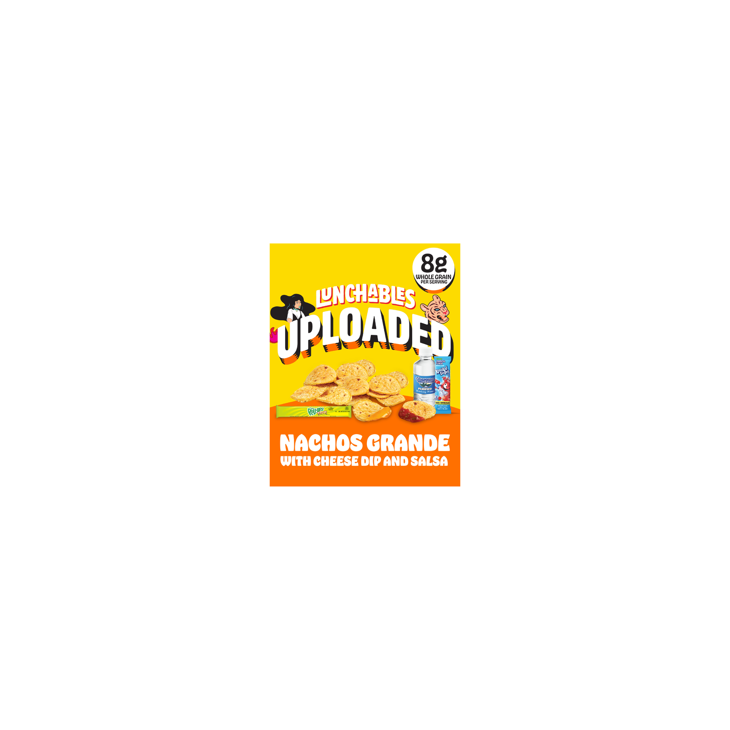Lunchables Uploaded Nachos Grande With Cheese Dip And Salsa - 3.92 Ounce Image 1 of 5