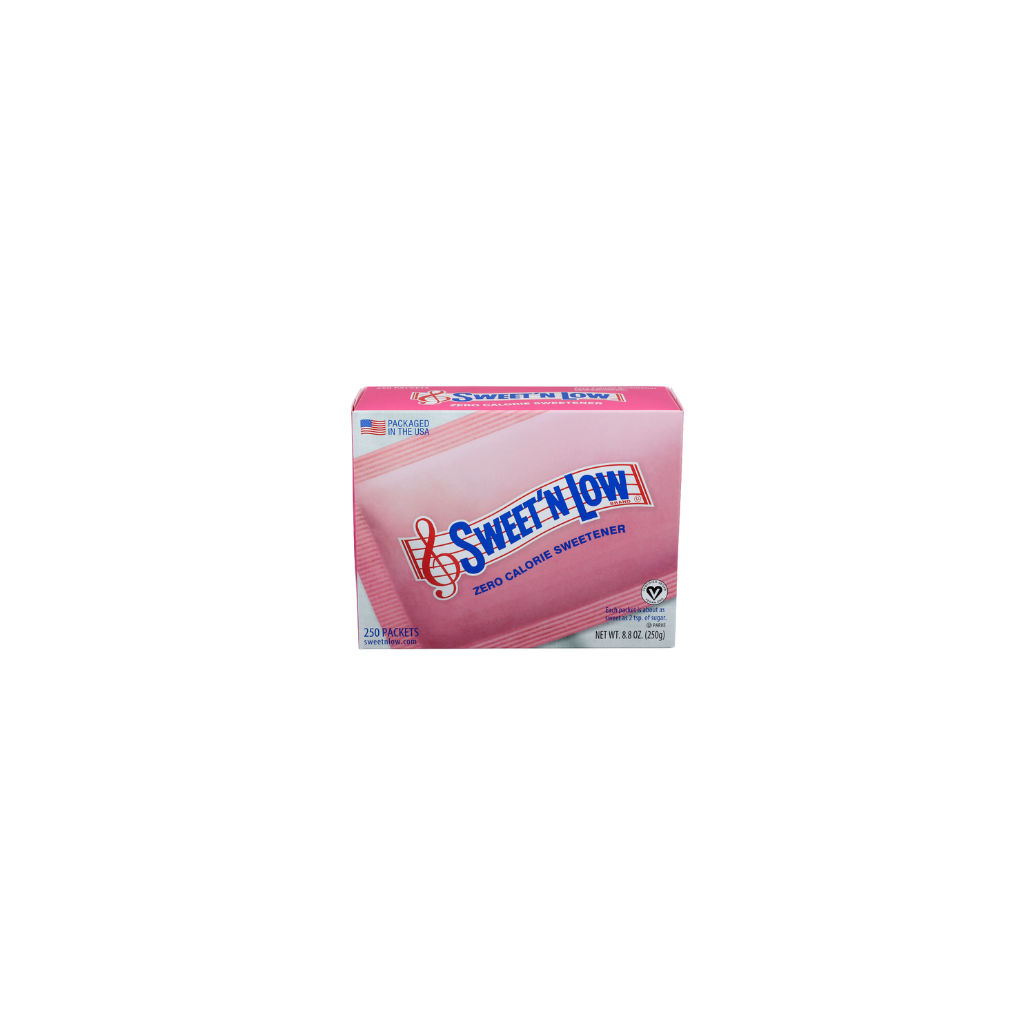 SWEET'N Low Brand Packets Sweet'nlow Zero Calorie Sweetener - 0.035 Ounce - 250 Count Image 1 of 4