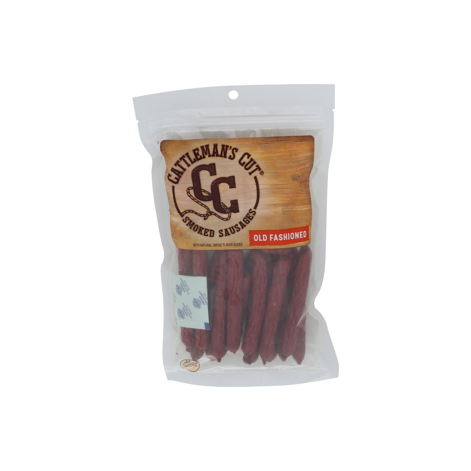 CATTLEMAN's Cut Beer Jerky Old Fashioned Smoked Sausages - 12 Ounce Image 1 of 4