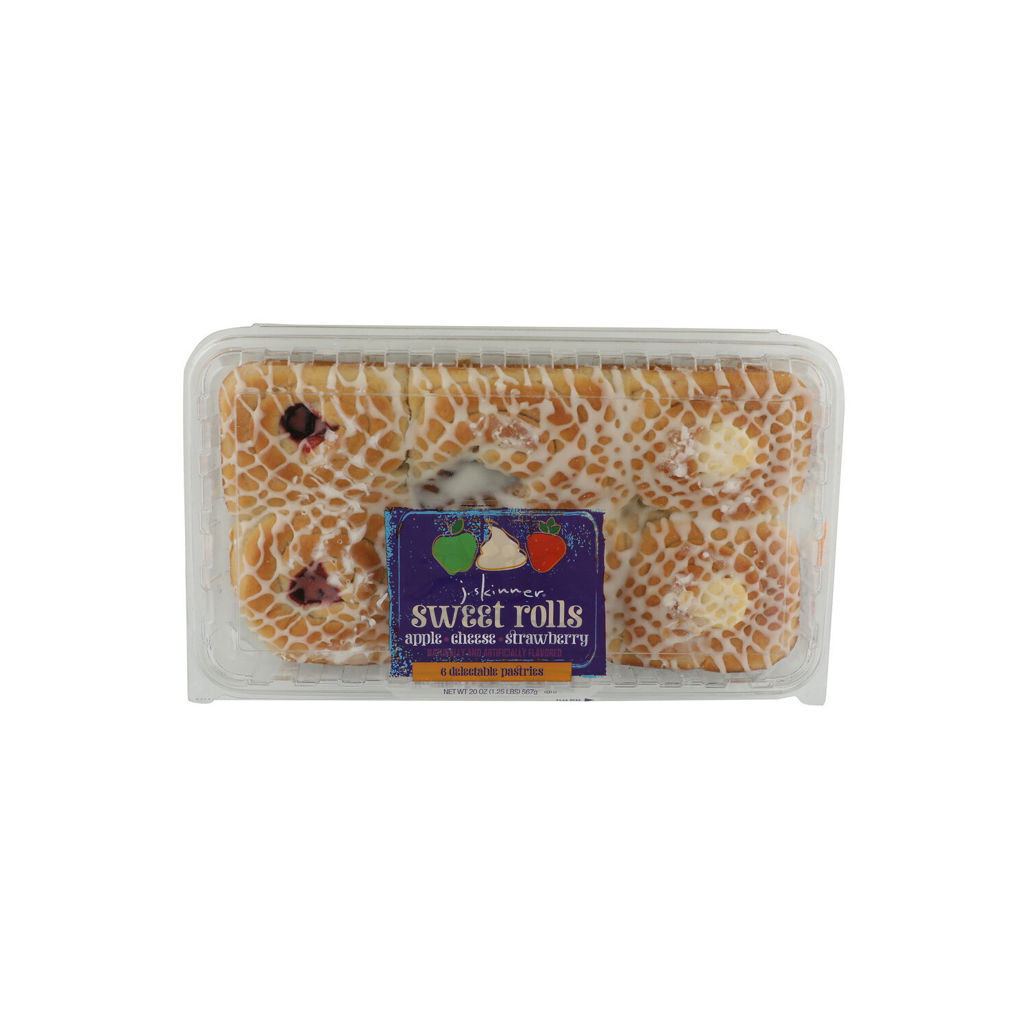 J. Skinner Baking Variety Sweet Rolls - 3.333 Ounce - 6 Count Image 1 of 4