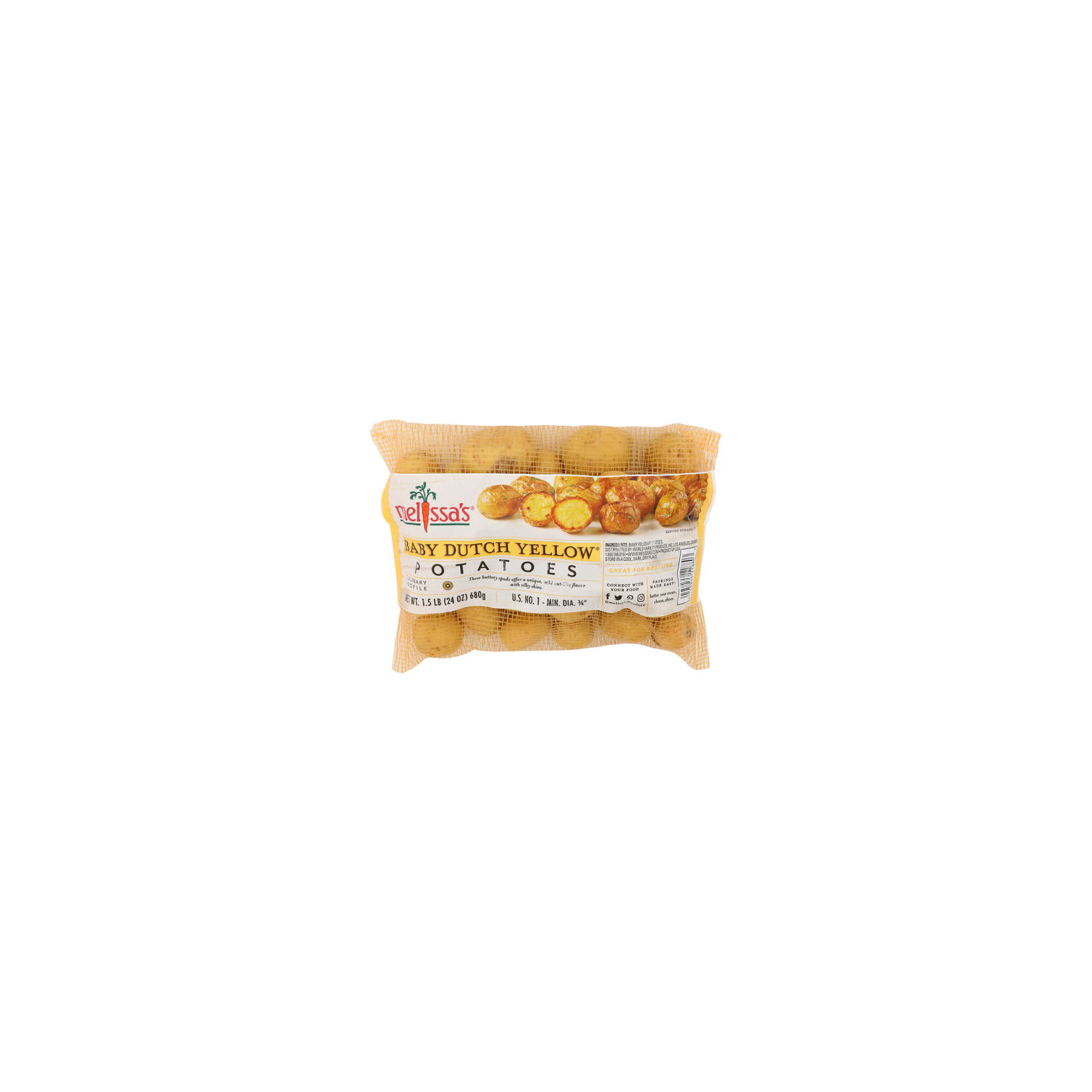 MELISSA's Baby Dutch Yellow Potatoes - 1.5 Pound Image 1 of 3