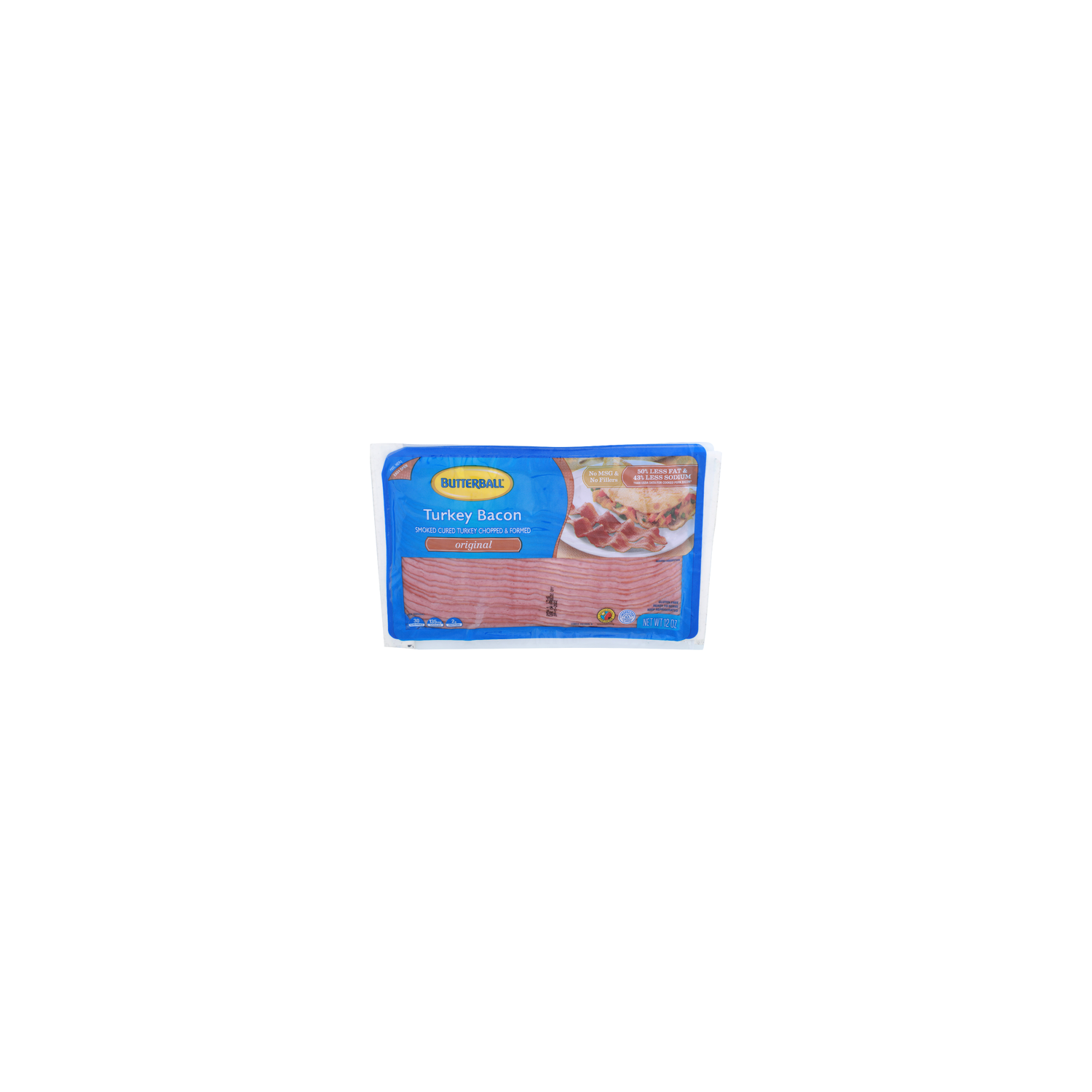 Butterball Original Turkey Bacon - 12 Ounce Image 1 of 4