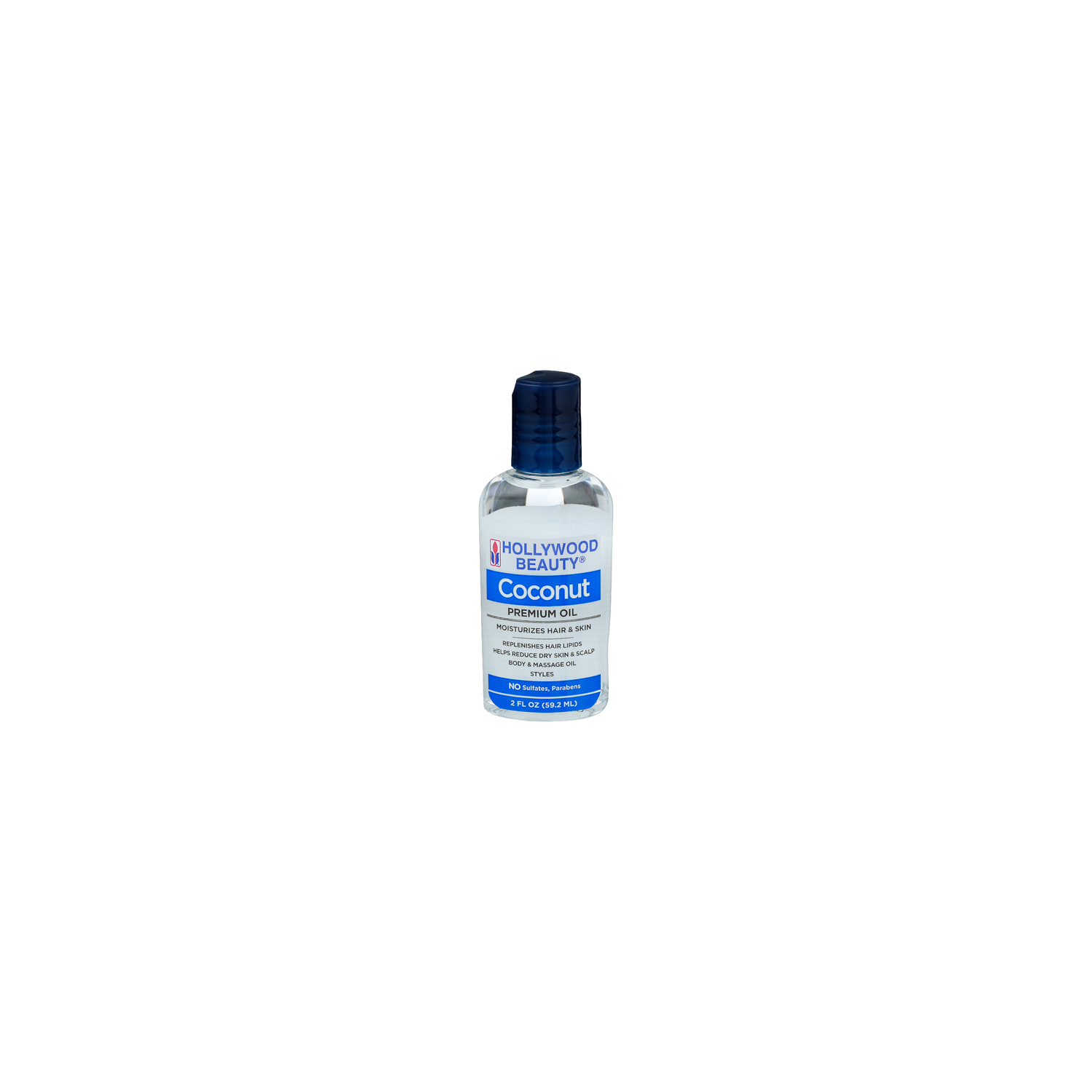 Hollywood Beauty Coconut Moisturizes Hair & Skin Premium Oil - 2 Fluid Ounce Image 1 of 3