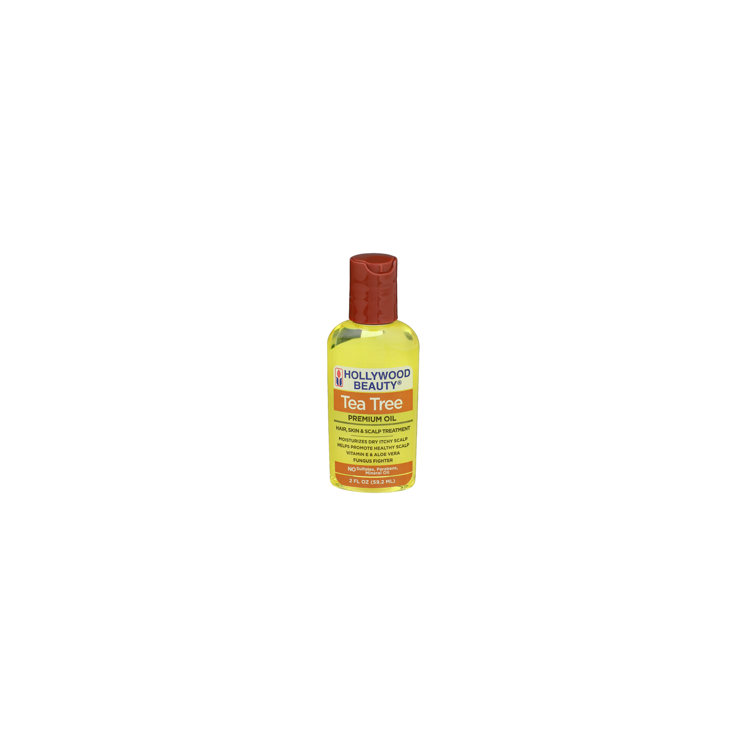 Hollywood Beauty Tea Tree Hair, Skin & Scalp Treatment Premium Oil - 2 Fluid Ounce Image 1 of 3
