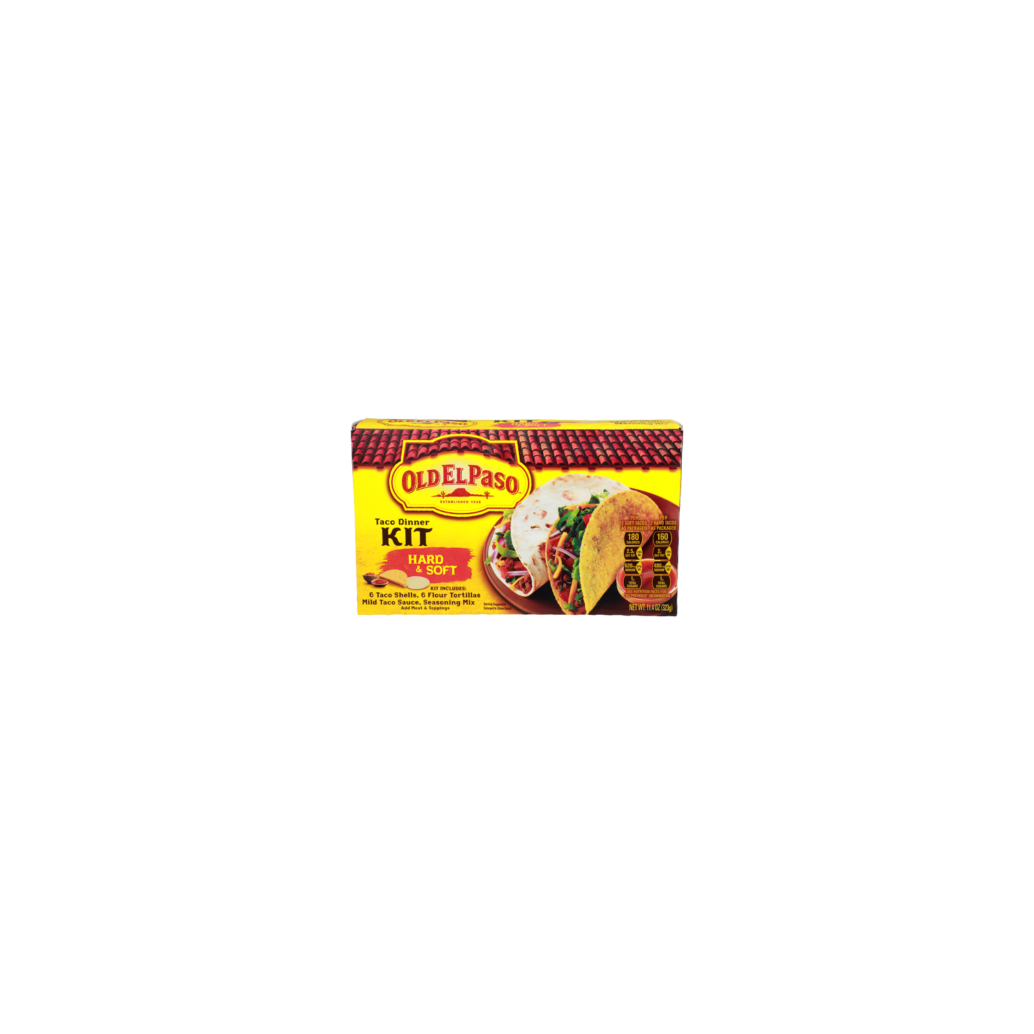 Old El Paso Hard & Soft Taco Dinner Kit - 11.4 Ounce Image 1 of 4