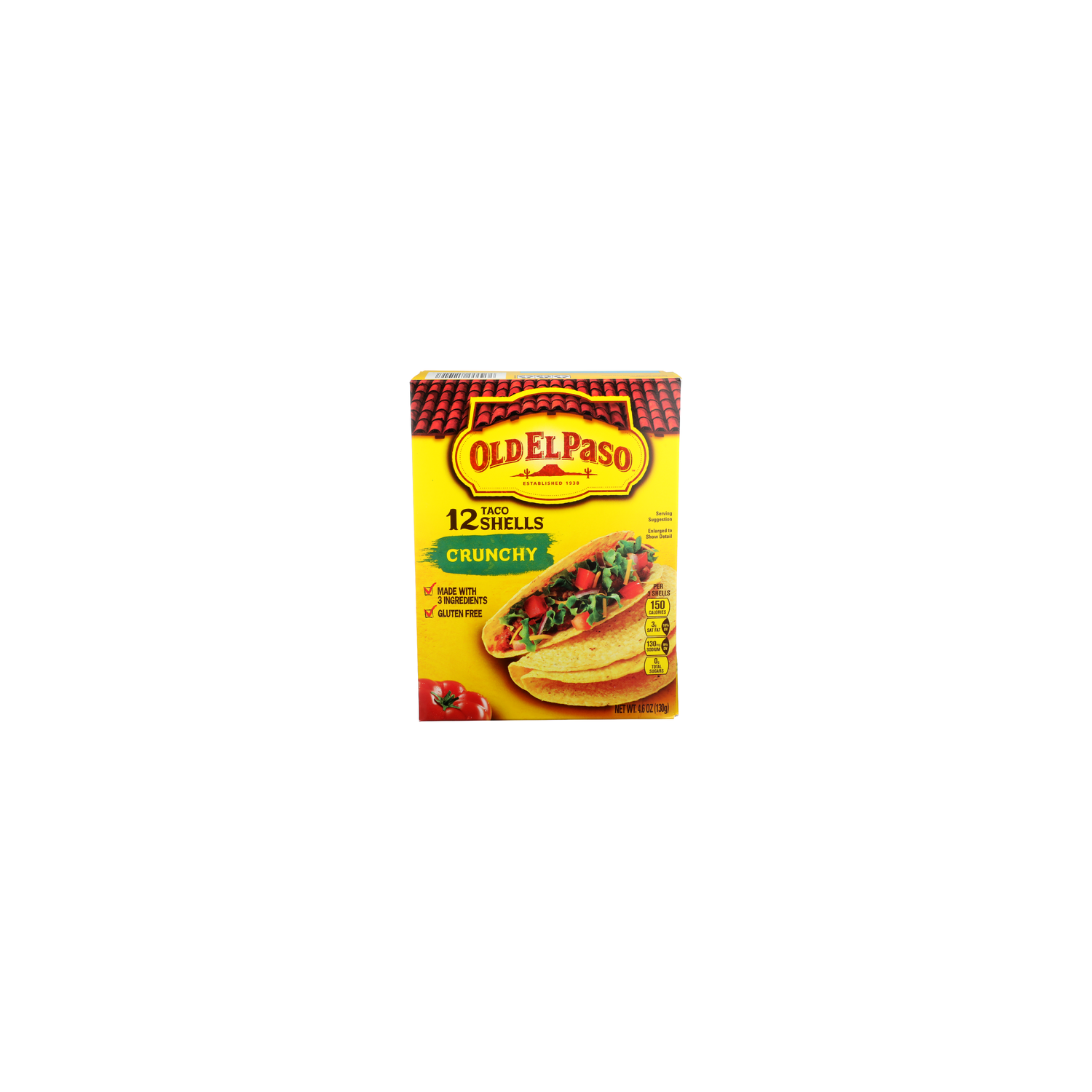 Old El Paso Crunchy Taco Shells - 0.383 Ounce - 12 Count Image 1 of 4