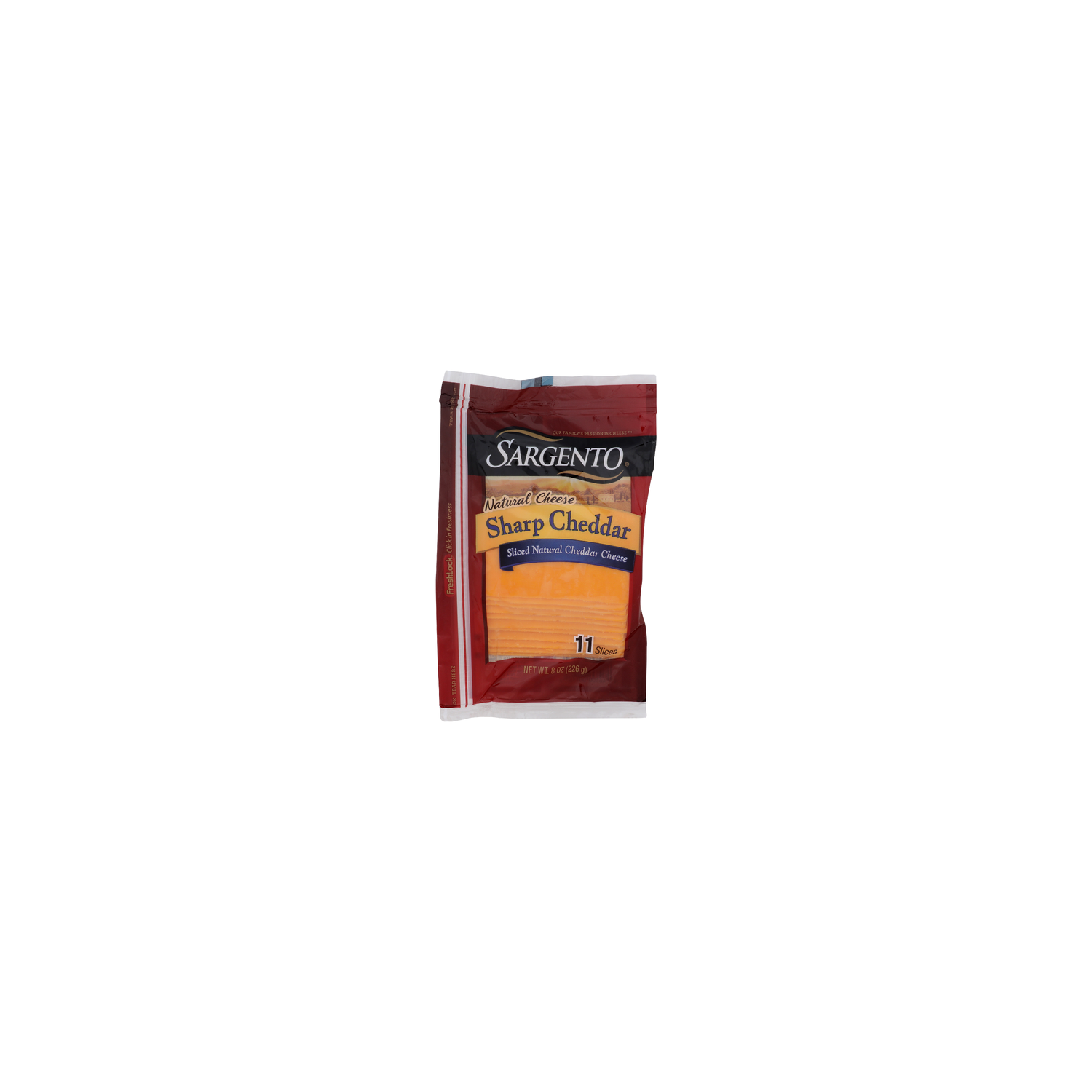 Sargento Sharp Cheddar Natural Cheese - 0.727 Ounce - 11 Count Image 1 of 4