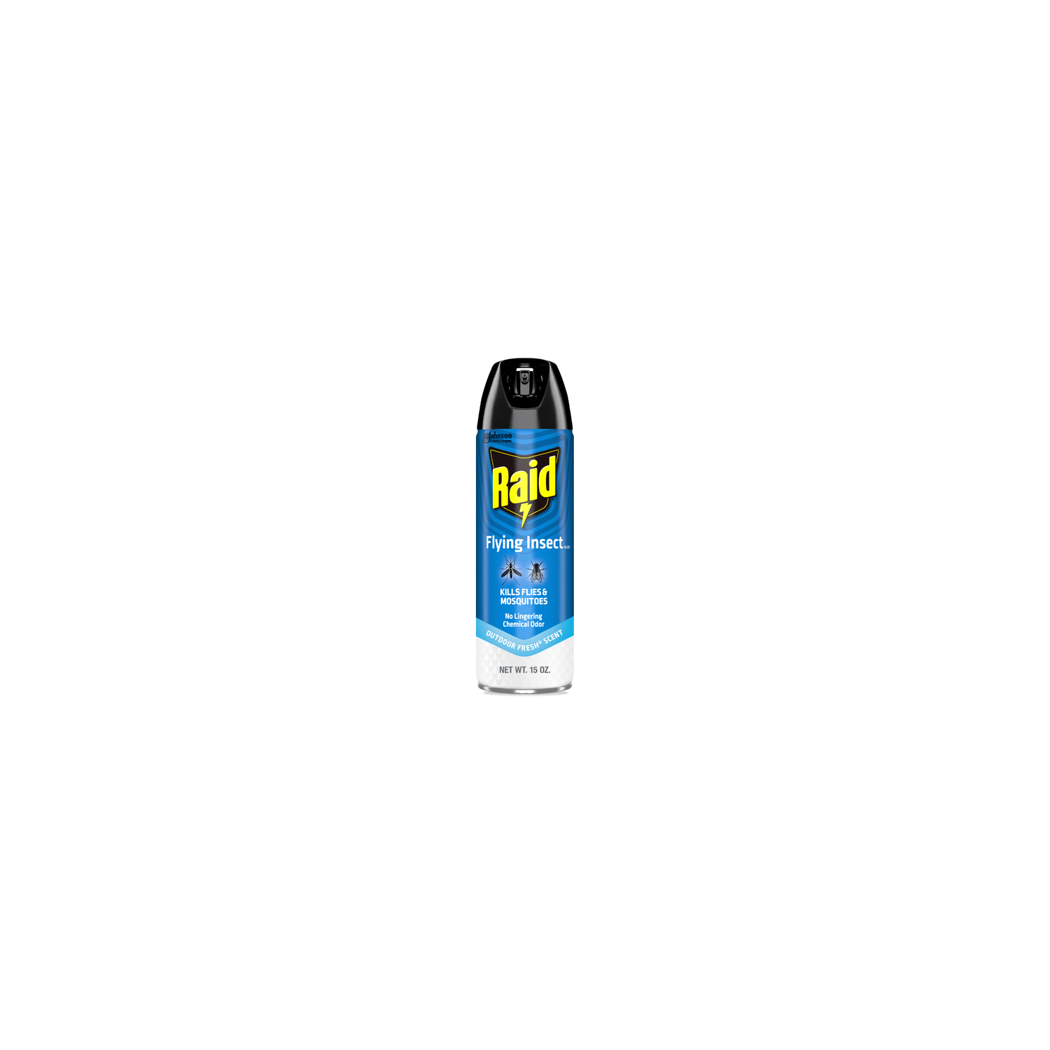 Raid Flying Insect Killer Insecticide Aerosol Spray, Outdoor Fresh Scent - 15 Ounce Image 1 of 2