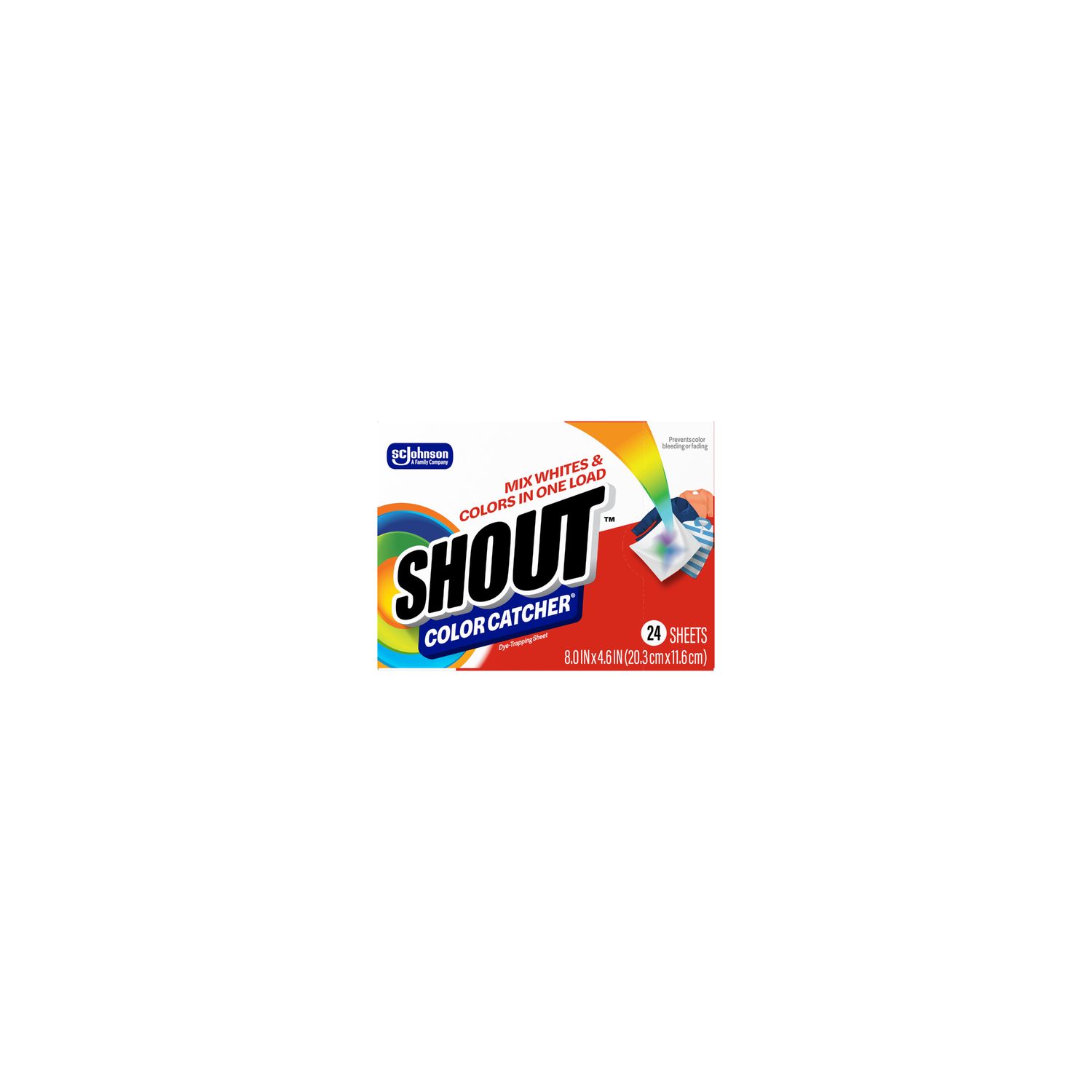 Shout Color Catcher Dye-Trapping Laundry Sheets - 24 Count Image 1 of 2