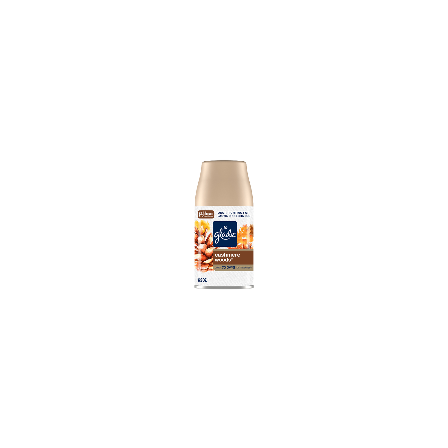 Glade Automatic Spray Air Freshener Refill, Comforting Cashmere Woods - 6.2 Ounce Image 1 of 2
