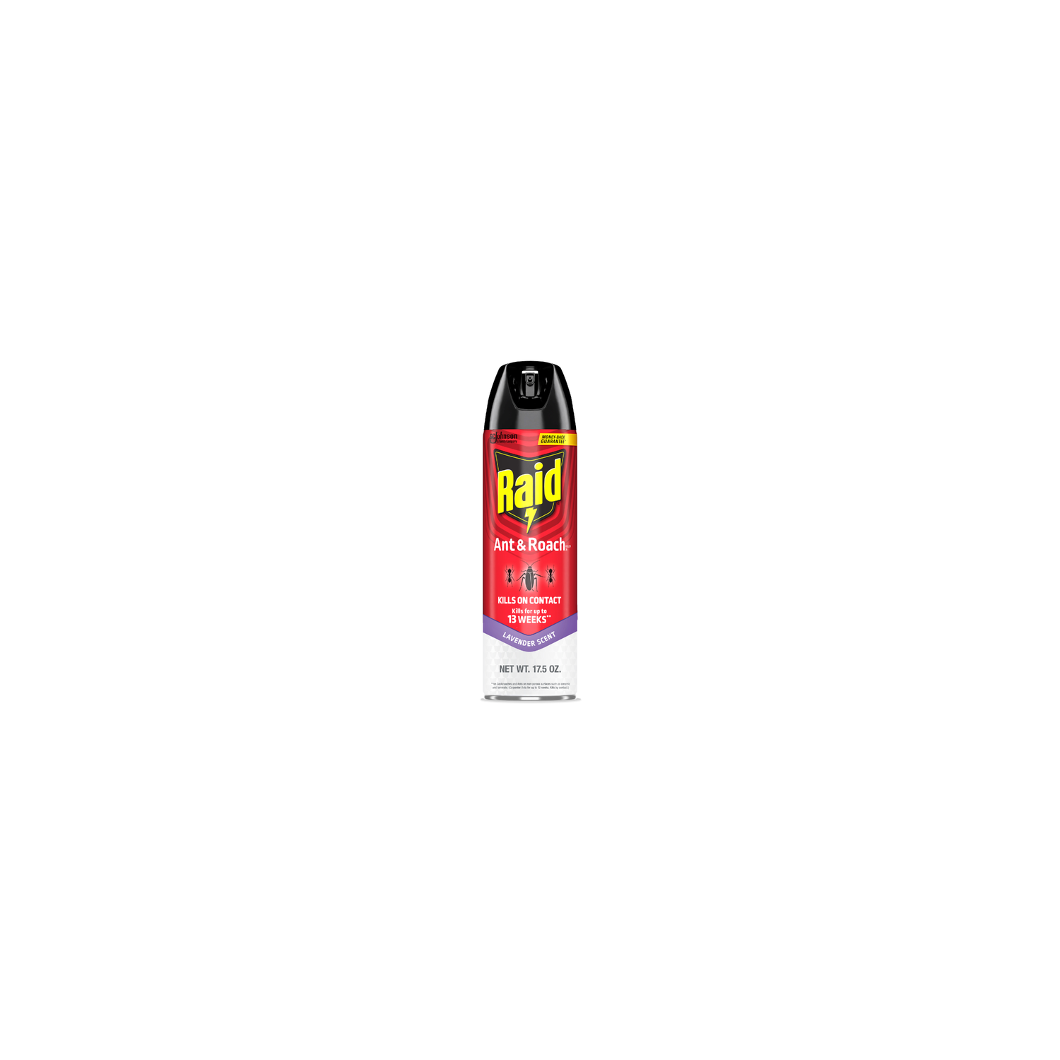 Raid Ant And Roach Killer Insecticide Aerosol Spray, Lavender Scent - 17.5 Ounce Image 1 of 2